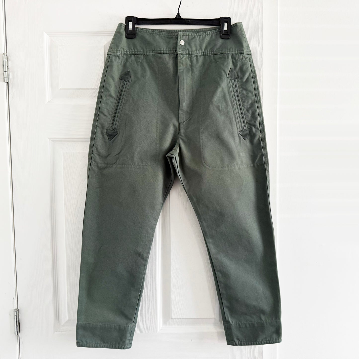 Isabel Marant Etoile "Raluniae" Pant in Green, size 38 (fits size 4)