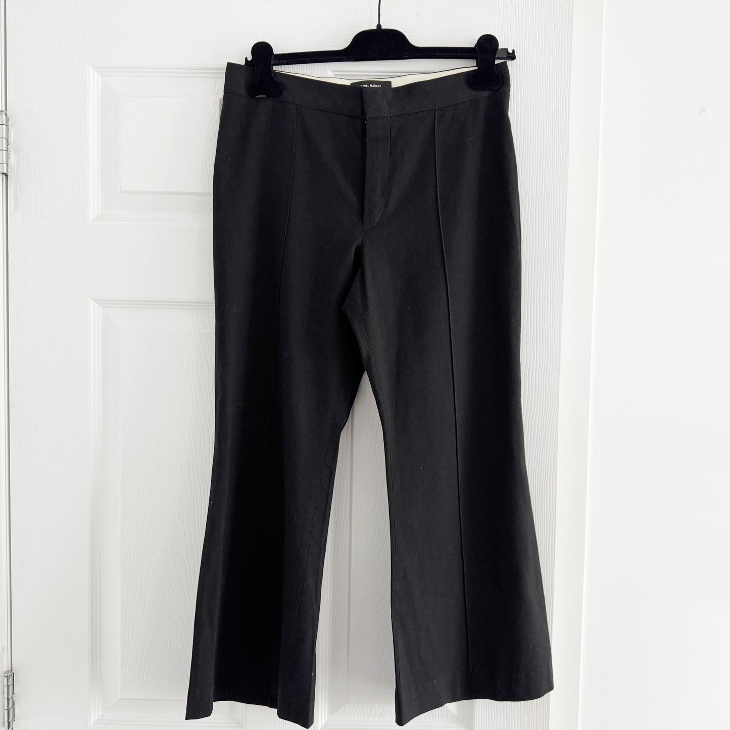 Isabel Marant "Reeve" Black Linen Pants, size 36 (fits size 2)