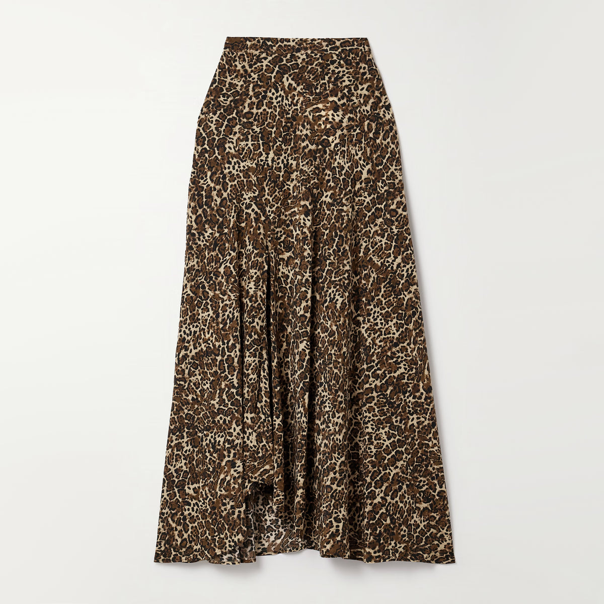 Isabel Marant "Sakura" Leopard Printed Silk Skirt, size 38 (fits size 4)