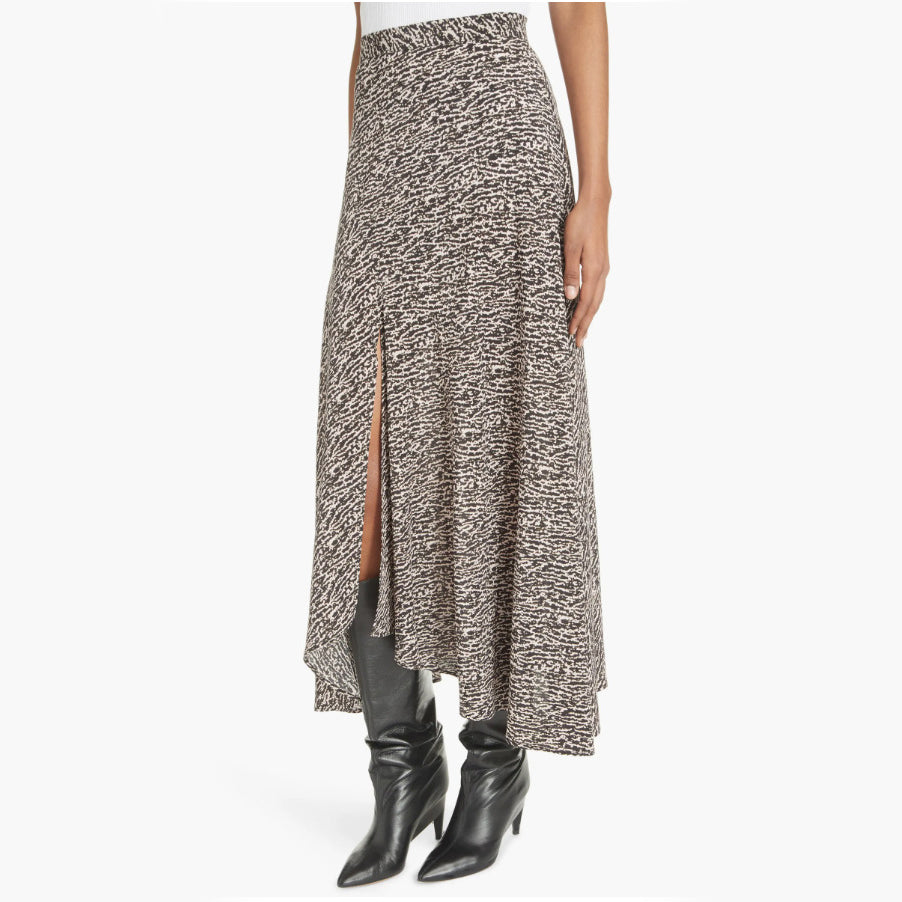 Isabel Marant "Sakura" Printed Silk Skirt, size 34 (fits size 0)