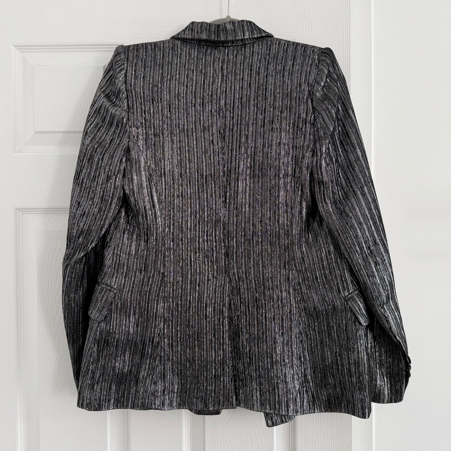 Isabel Marant "Denel" Blazer in Silver, size 40 (fits like size 4/6)