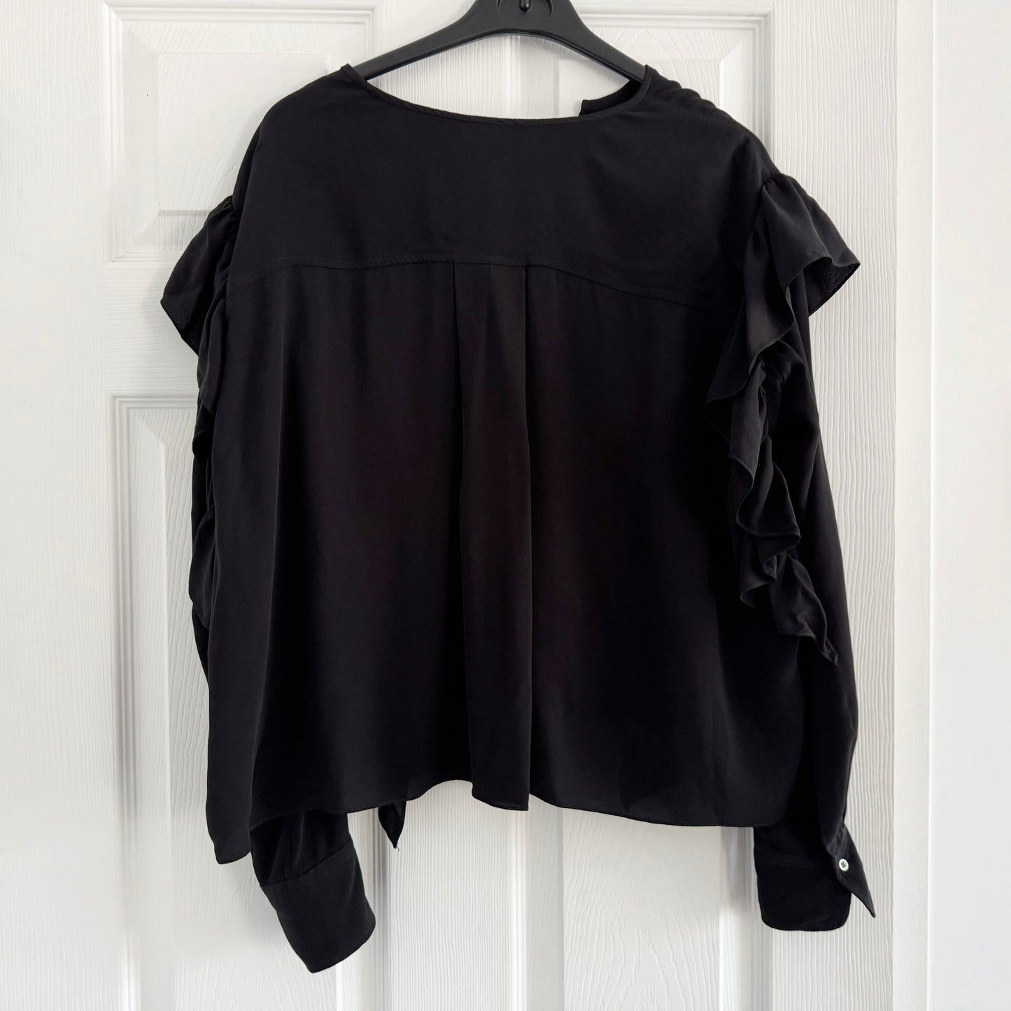 Isabel Marant Etoile "Welby" Top in Black, size 34 (size Small)