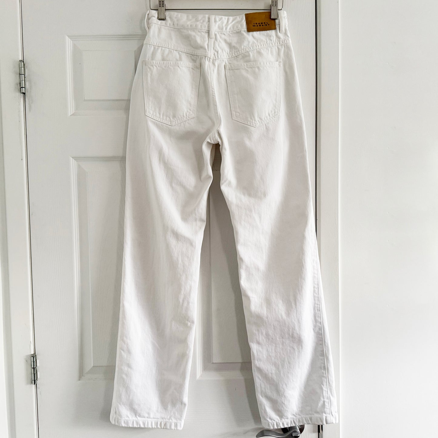 Isabel Marant "Nadege" Jeans in White, size 34