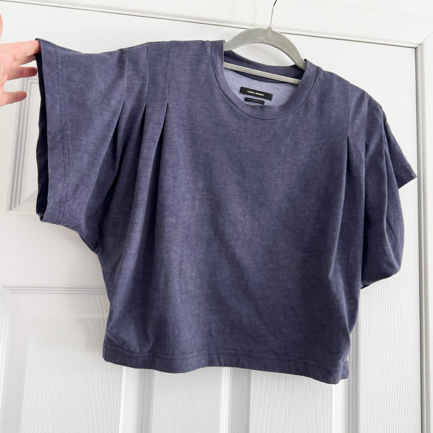 Isabel Marant "Zinalia" Tee Shirt in Dark Blue, size XS