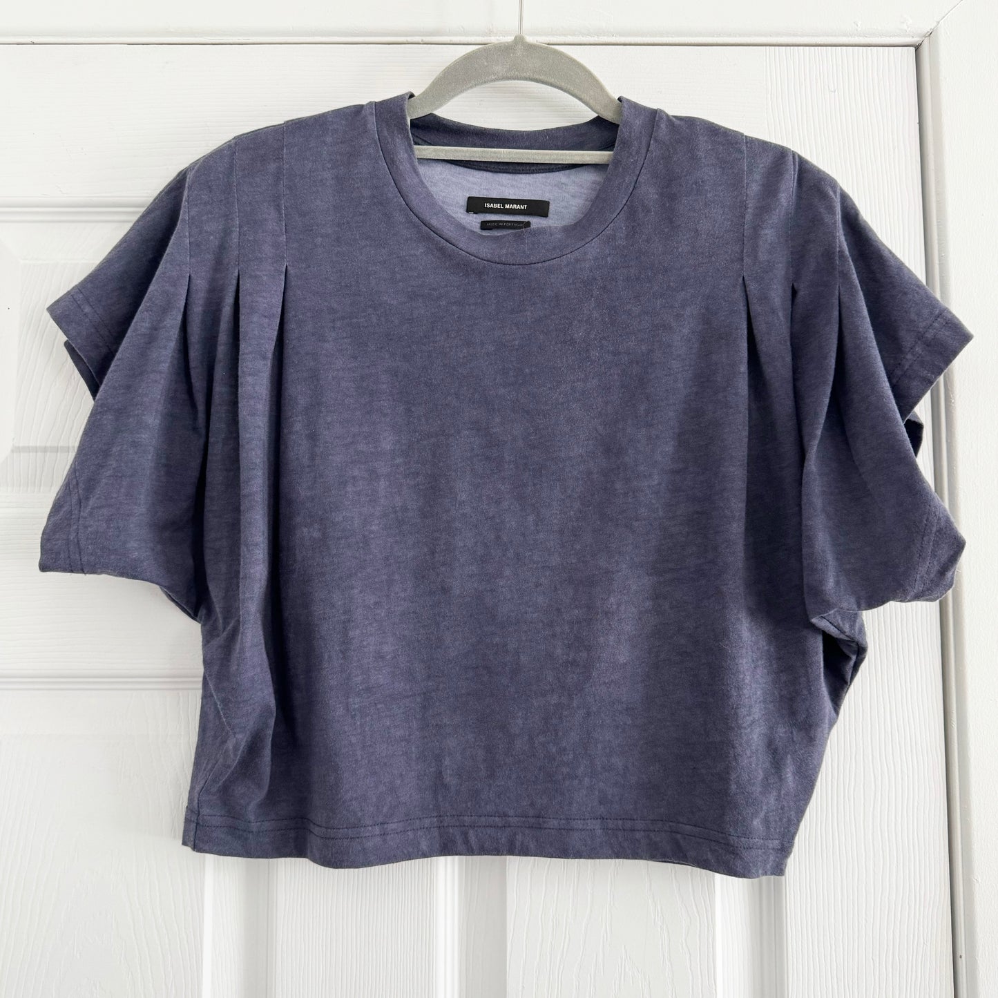 Isabel Marant "Zinalia" Tee Shirt in Dark Blue, size XS