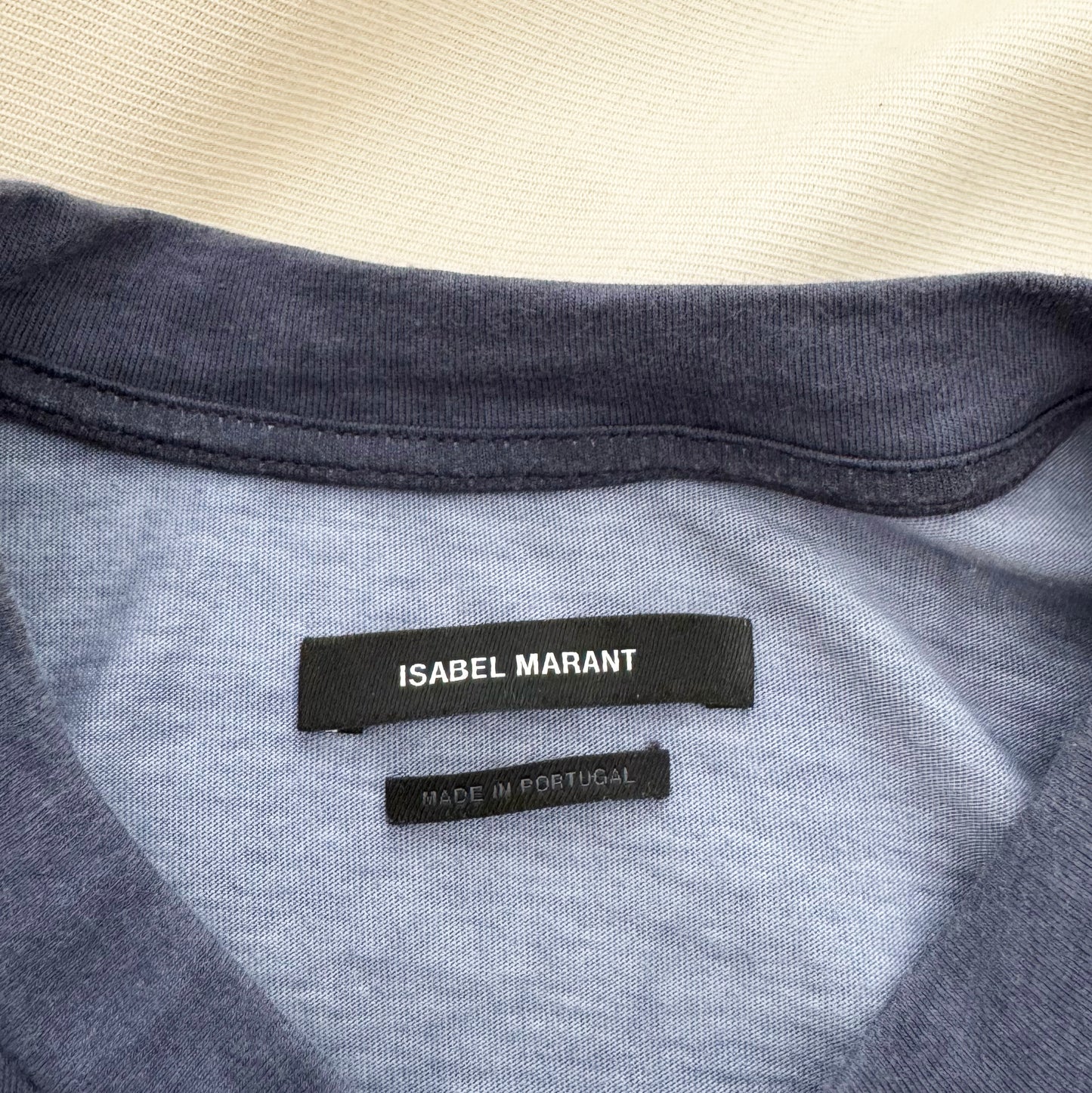 Isabel Marant "Zinalia" Tee Shirt in Dark Blue, size XS