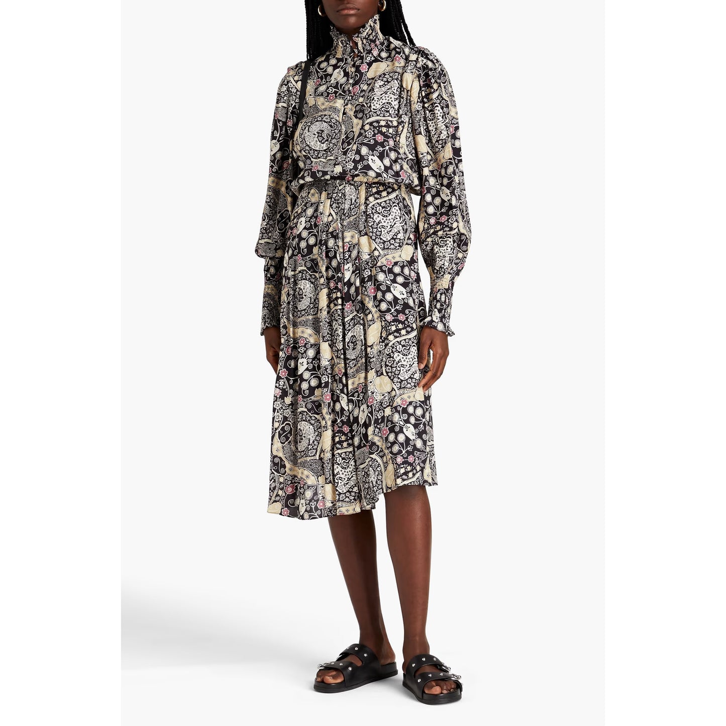 Isabel Marant Etoile "Cescott" Printed Dress, size 40 (like US size 8)