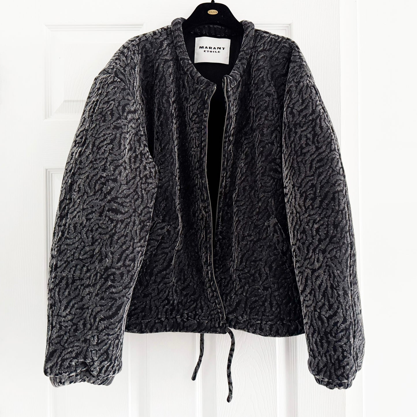 Isabel Marant Etoile "Abelina" Jacket in Grey, size 40