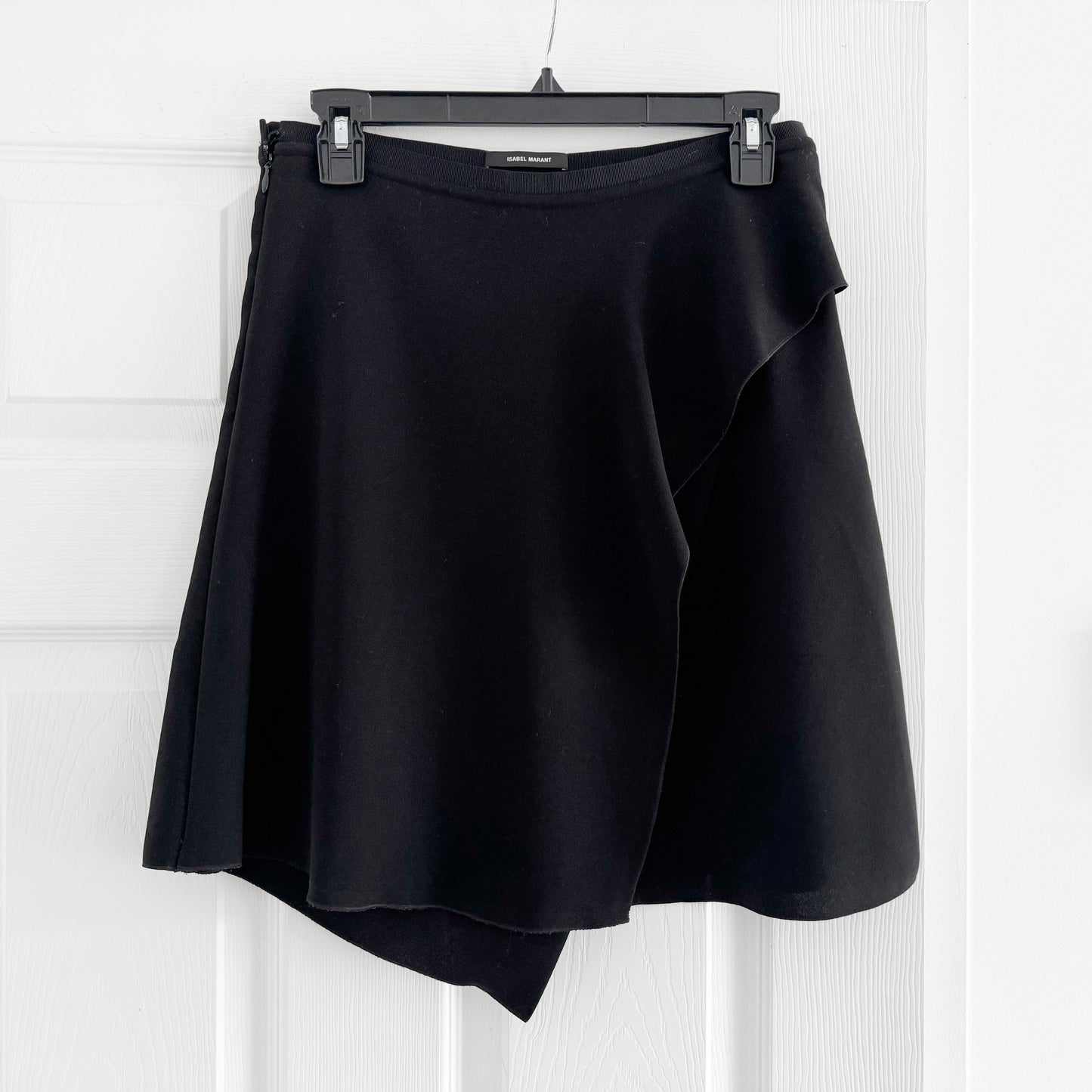 Isabel Marant "Alize" Black Crepe Skirt, size 40 (fits like 4/6)