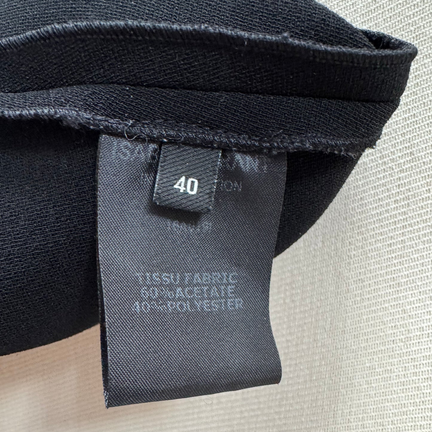 Isabel Marant "Alize" Black Crepe Skirt, size 40 (fits like 4/6)