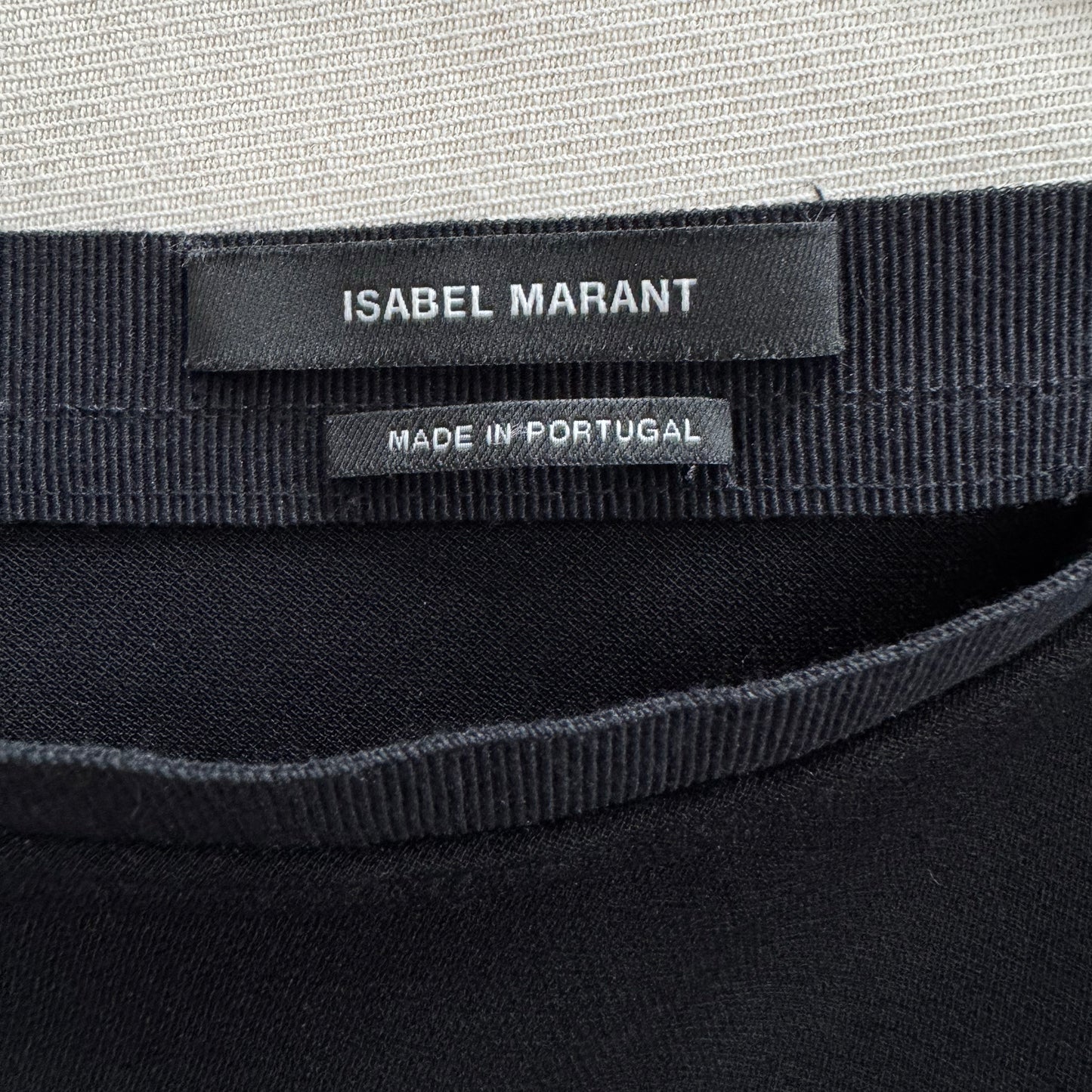 Isabel Marant "Alize" Black Crepe Skirt, size 40 (fits like 4/6)
