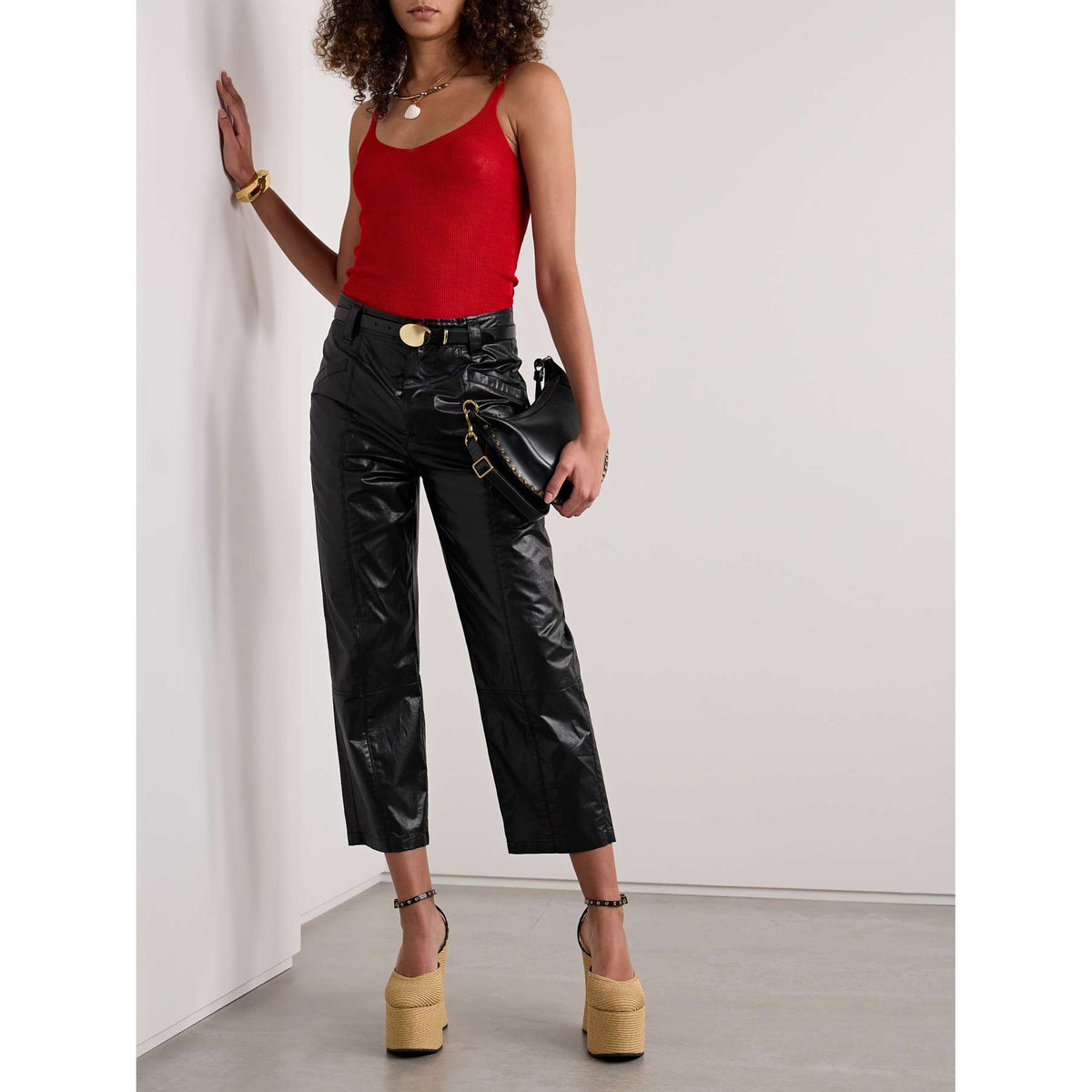 Isabel Marant "Aude" Pants in Black, size 38