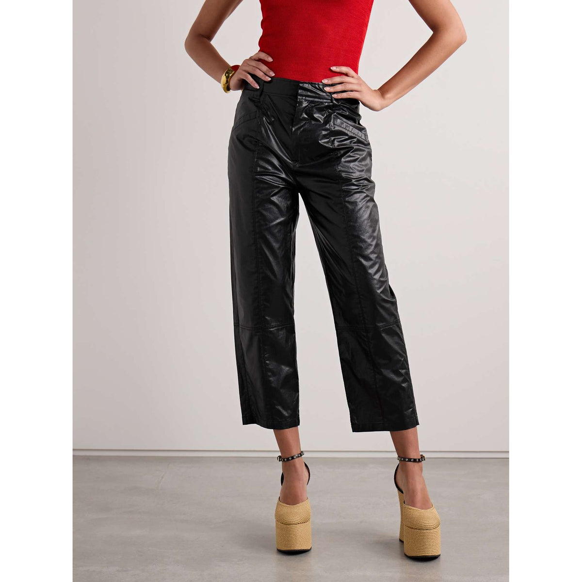Isabel Marant "Aude" Pants in Black, size 38