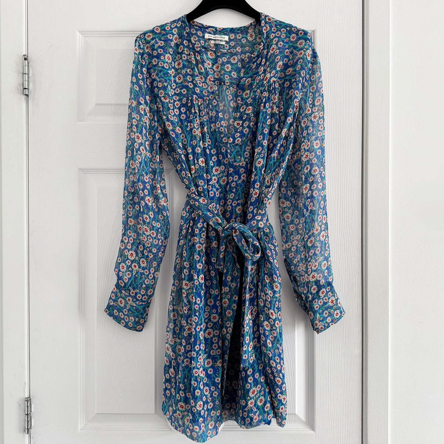 Blouse en soie imprimée Isabel Marant Etoile "Serim", taille 38