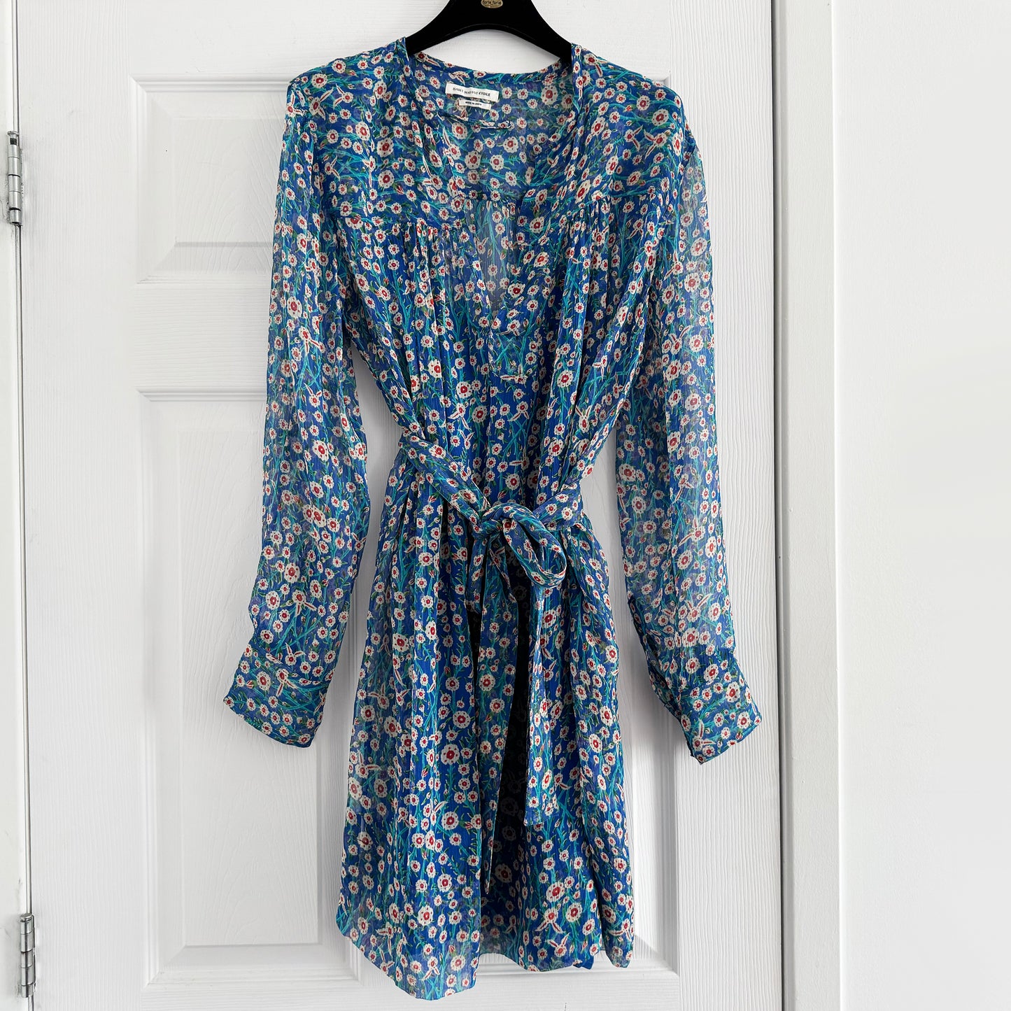 Blouse en soie imprimée Isabel Marant Etoile "Serim", taille 38