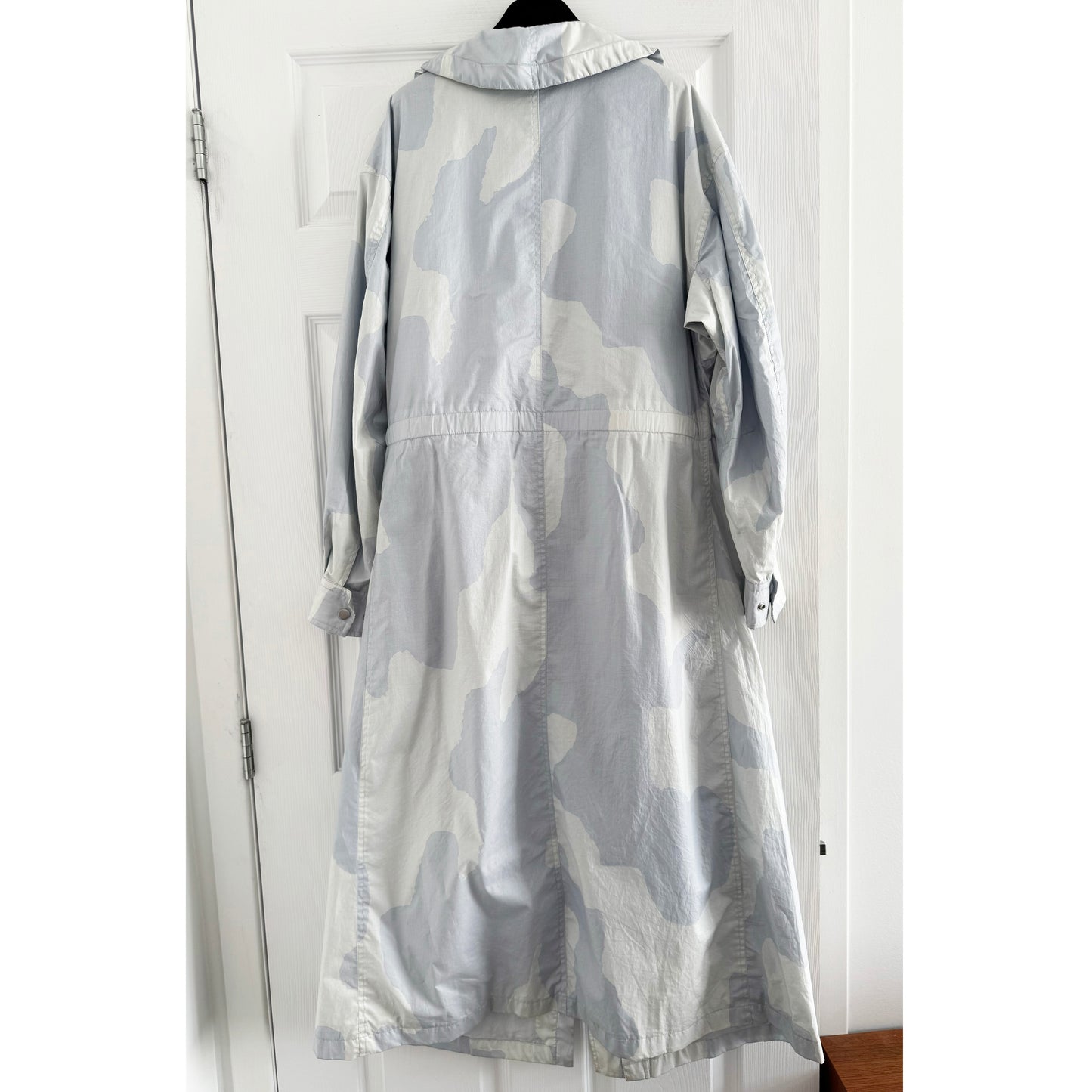 Isabel Marant Etoile “Dilumbi” Printed Cotton Jacket in Light Blue, size 34 (fits size Small)