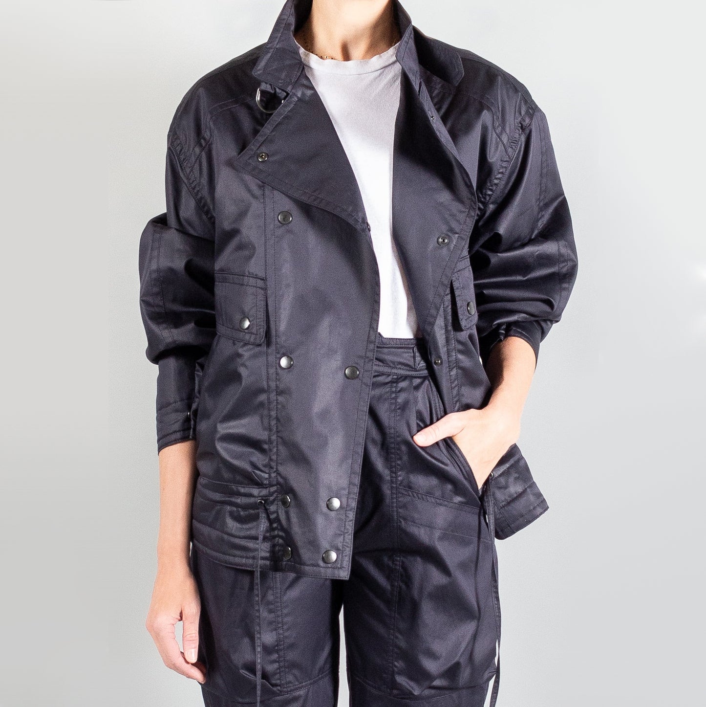 Isabel Marant "Fadili" Jacket in Navy, size 34 (fits XS/S)