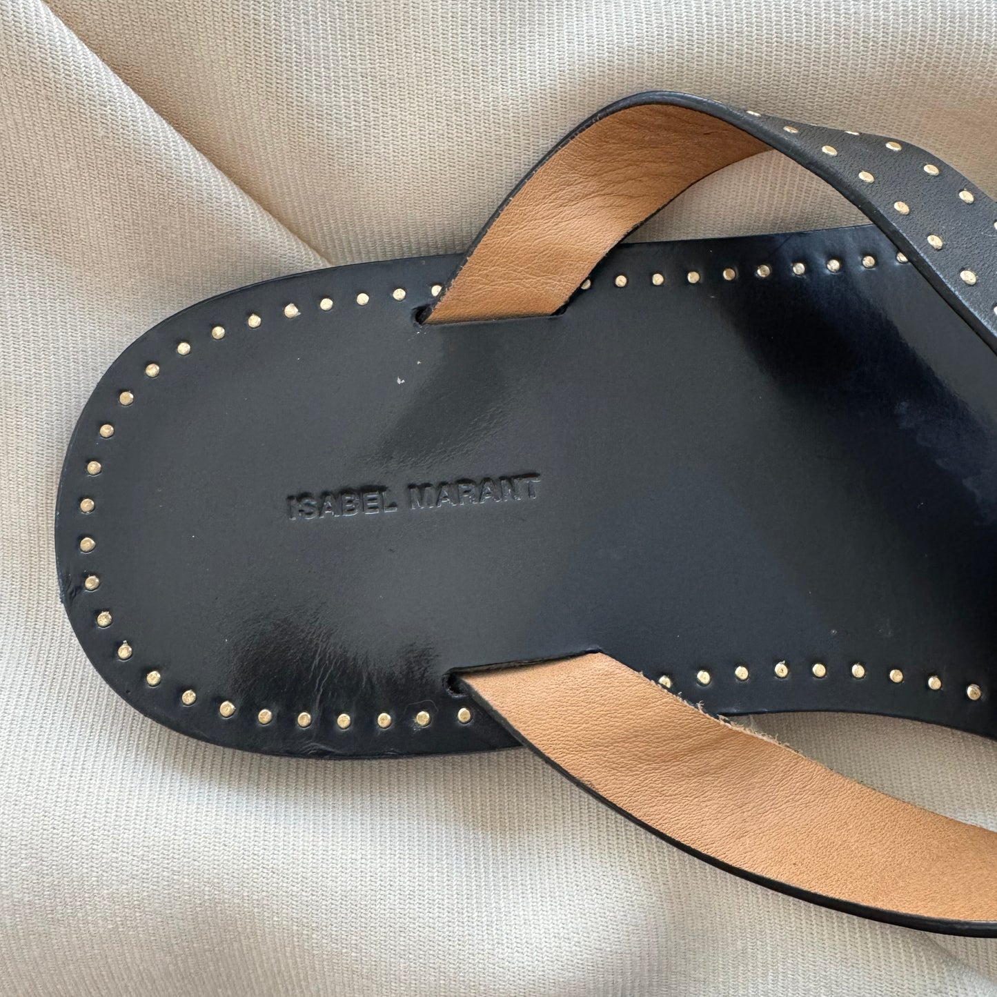 Isabel Marant Jinsay Sandal in Black, size 41