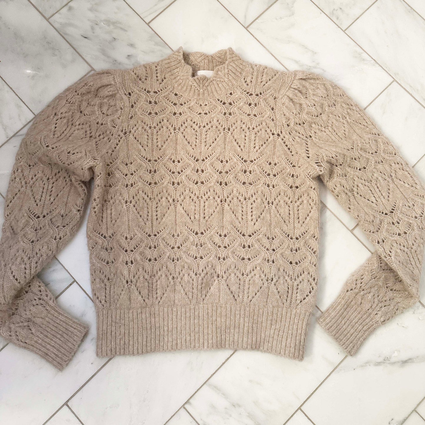 Isabel Marant Etoile "Galini" Sweater in Light Beige, size 36