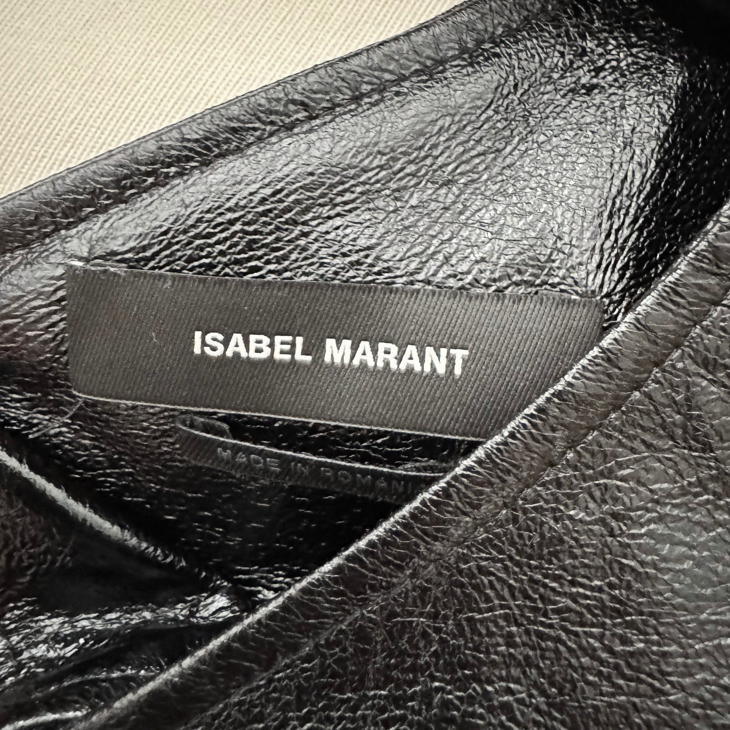 Isabel Marant "Giny" Top in Black, size 42