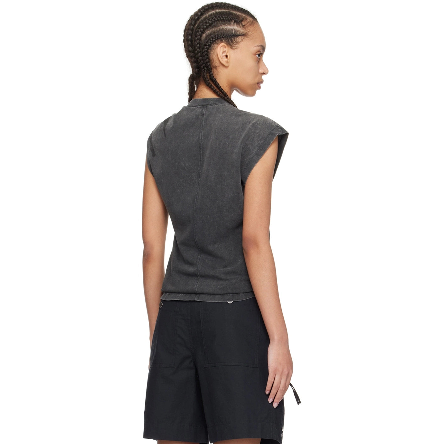 Isabel Marant "Nayda" T-Shirt in Grey, size Medium (fits S/M)