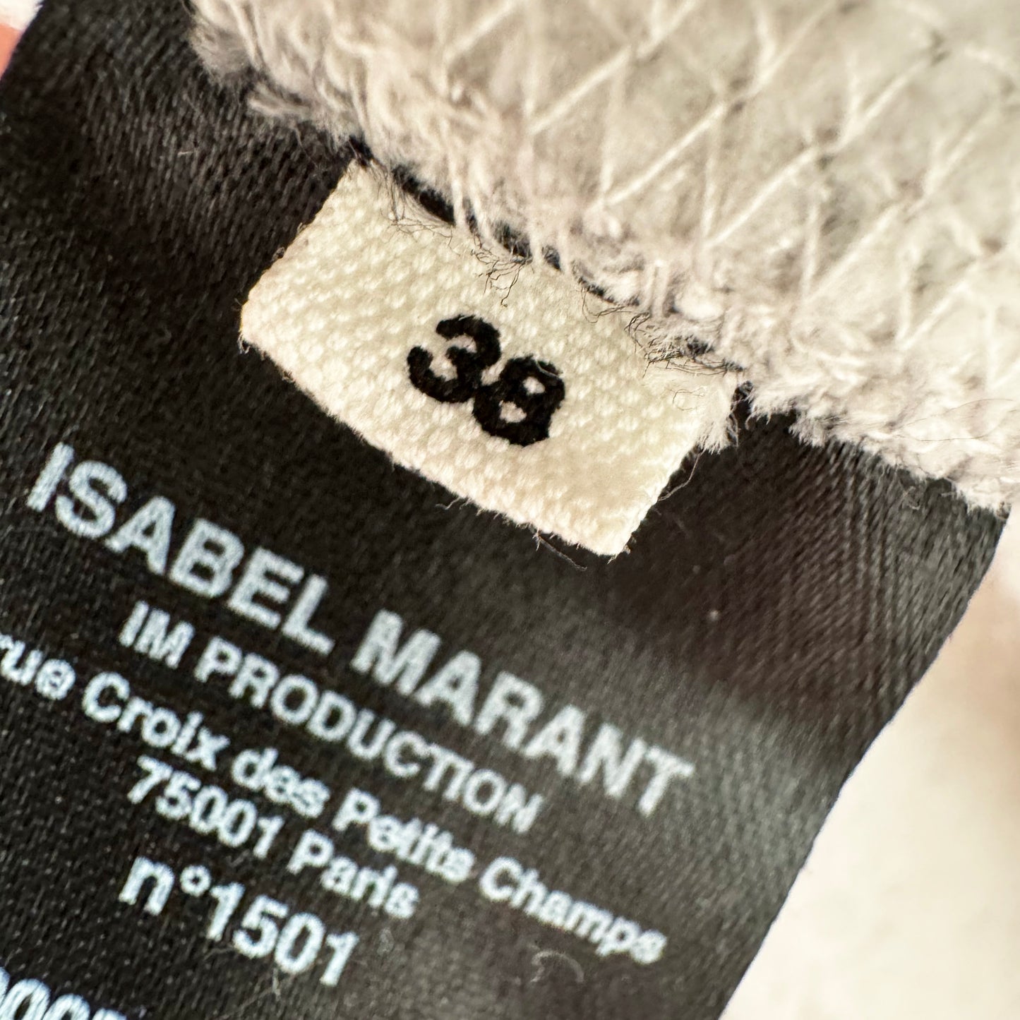 Isabel Marant Etoile "Moby" Sweatshirt in Grey, size 38 (fits like size Small).