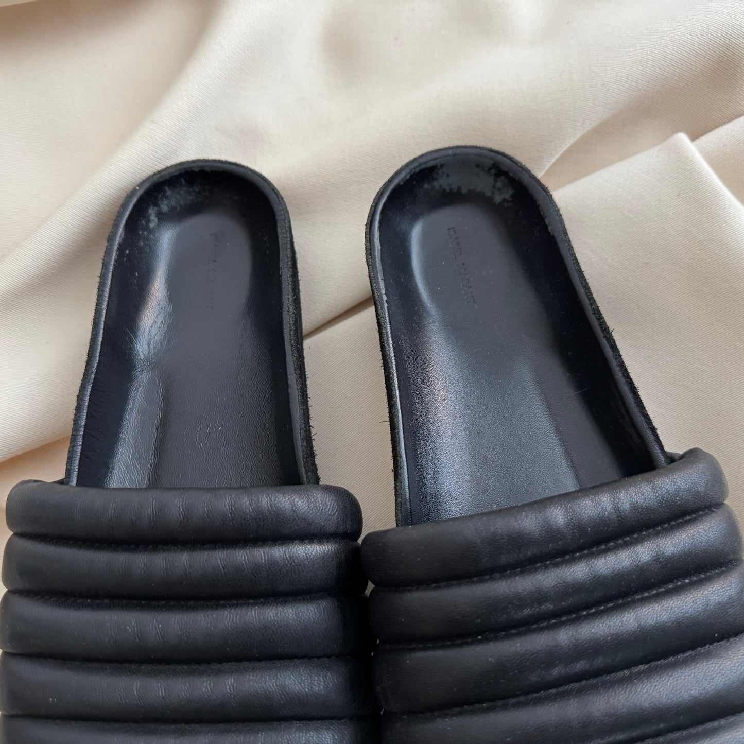 Claquettes Isabel Marant Hellea en noir, taille 35