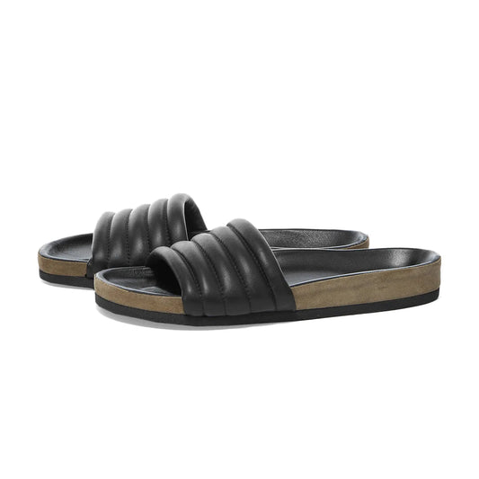 Claquettes Isabel Marant Hellea en noir, taille 35