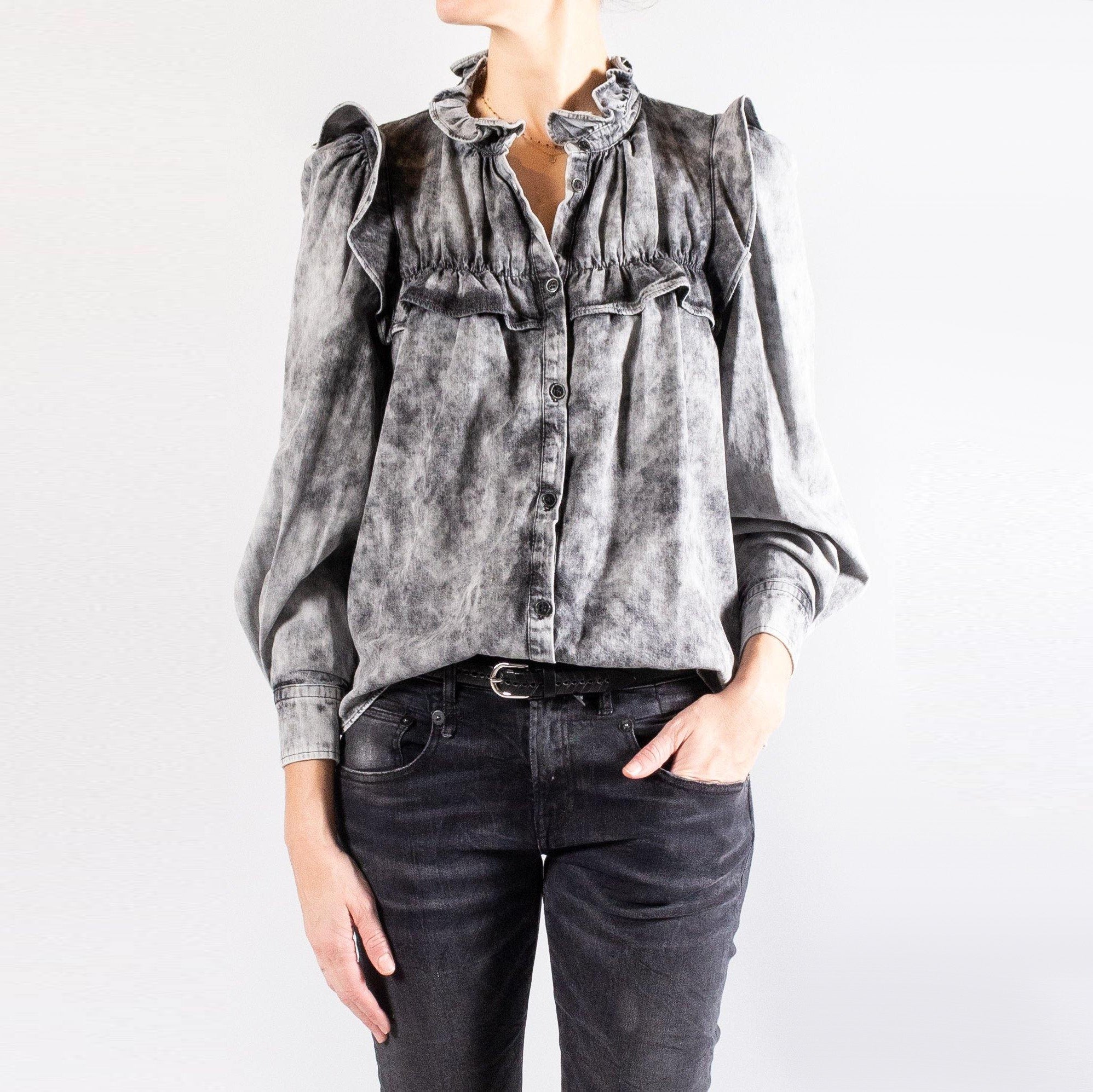 Isabel marant etoile denim on sale shirt