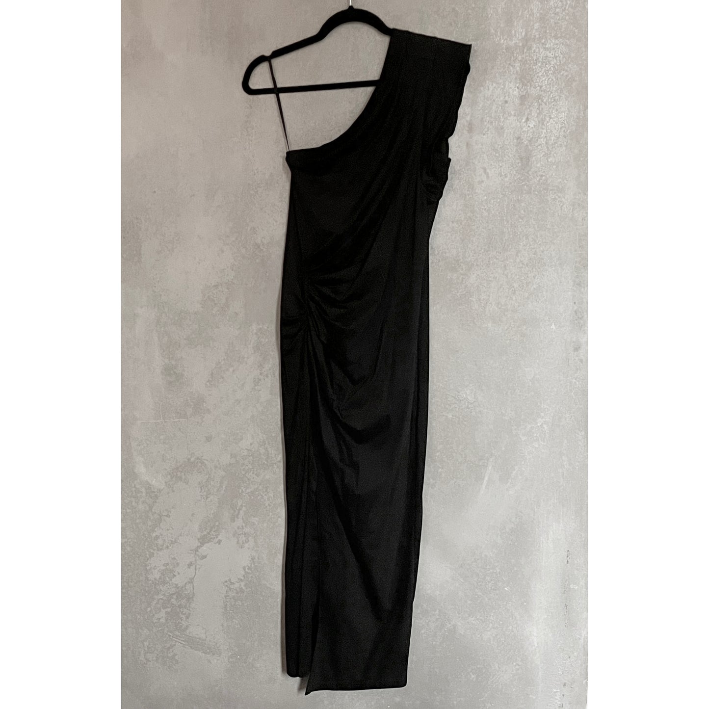 Isabel Marant "Maude" One Shoulder Dress in Black, size Small
