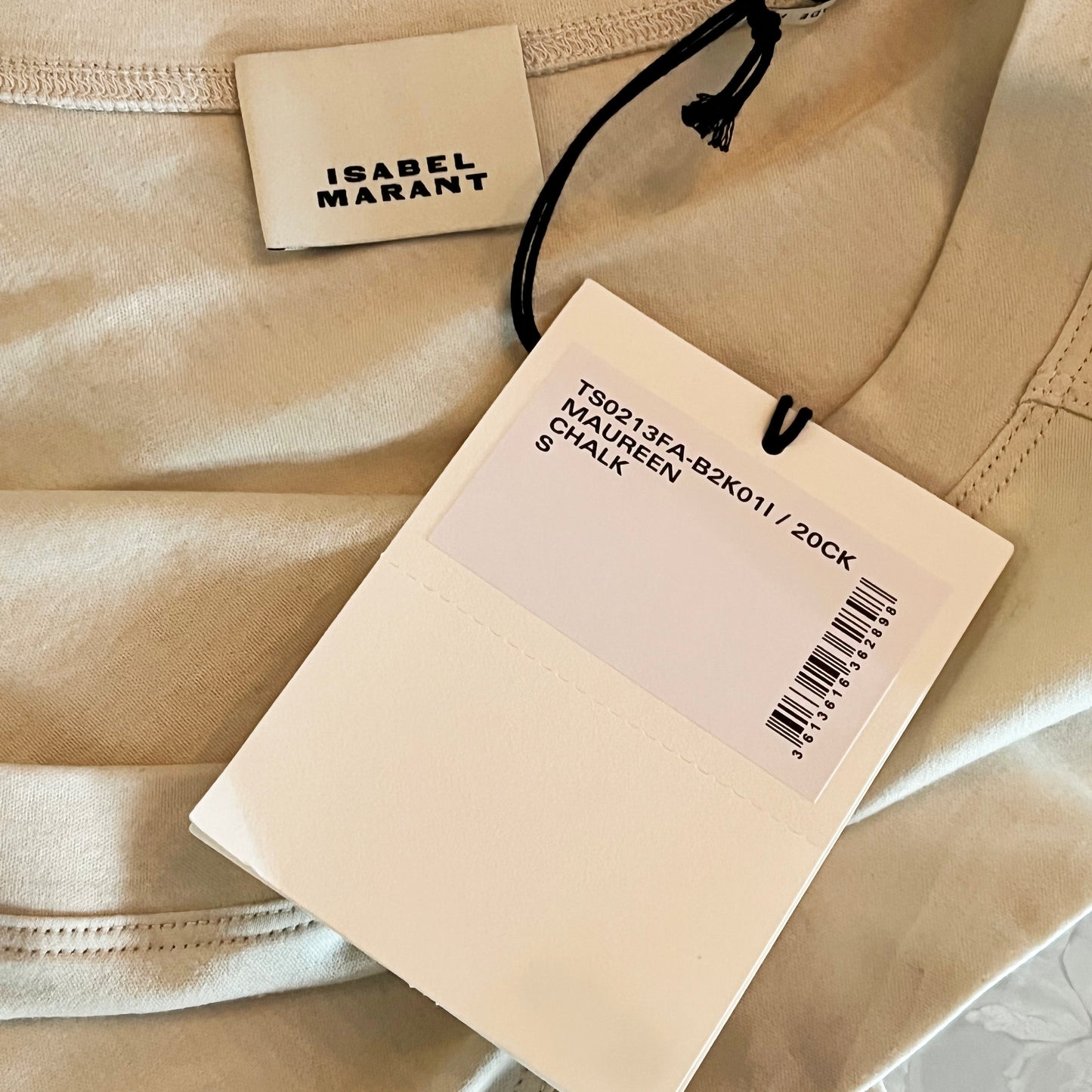 Isabel Marant "Maureen" Tank in Chalk, size Small