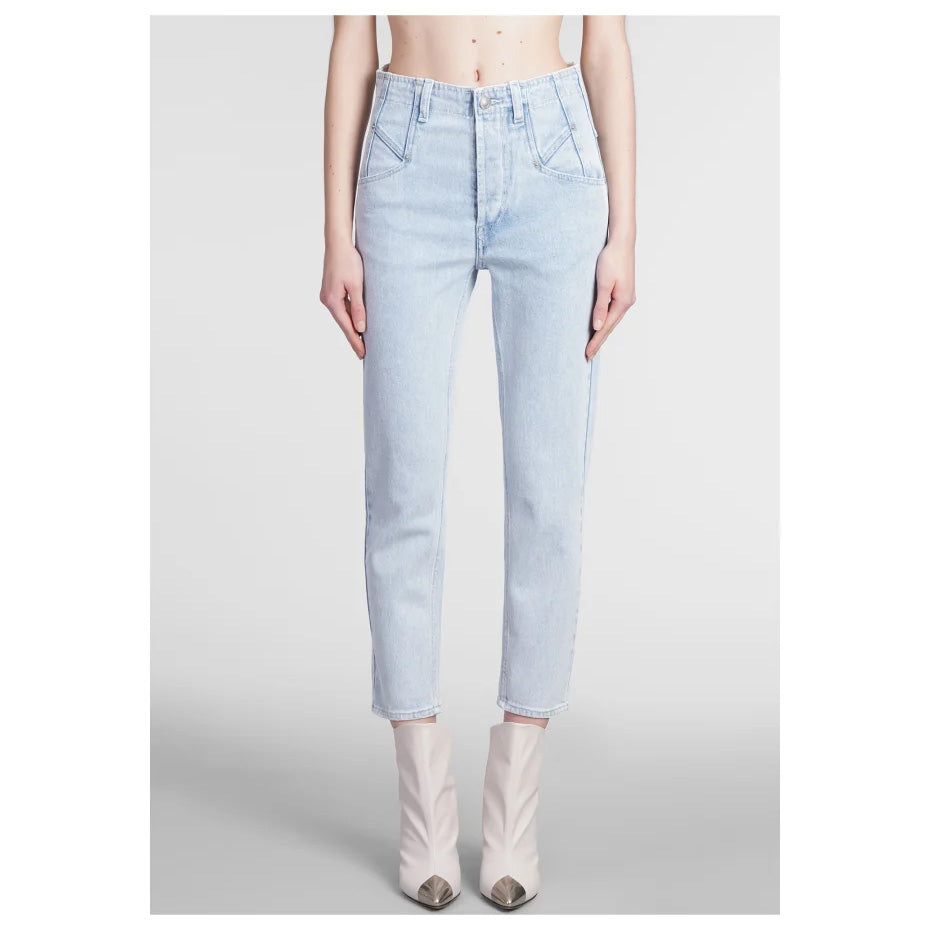 Isabel Marant "Niliane" Jeans in White, size 36
