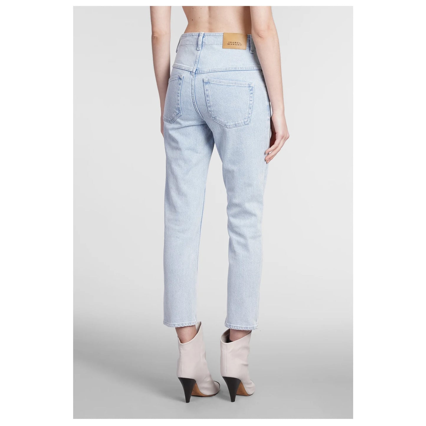 Isabel Marant "Niliane" Jeans in White, size 36