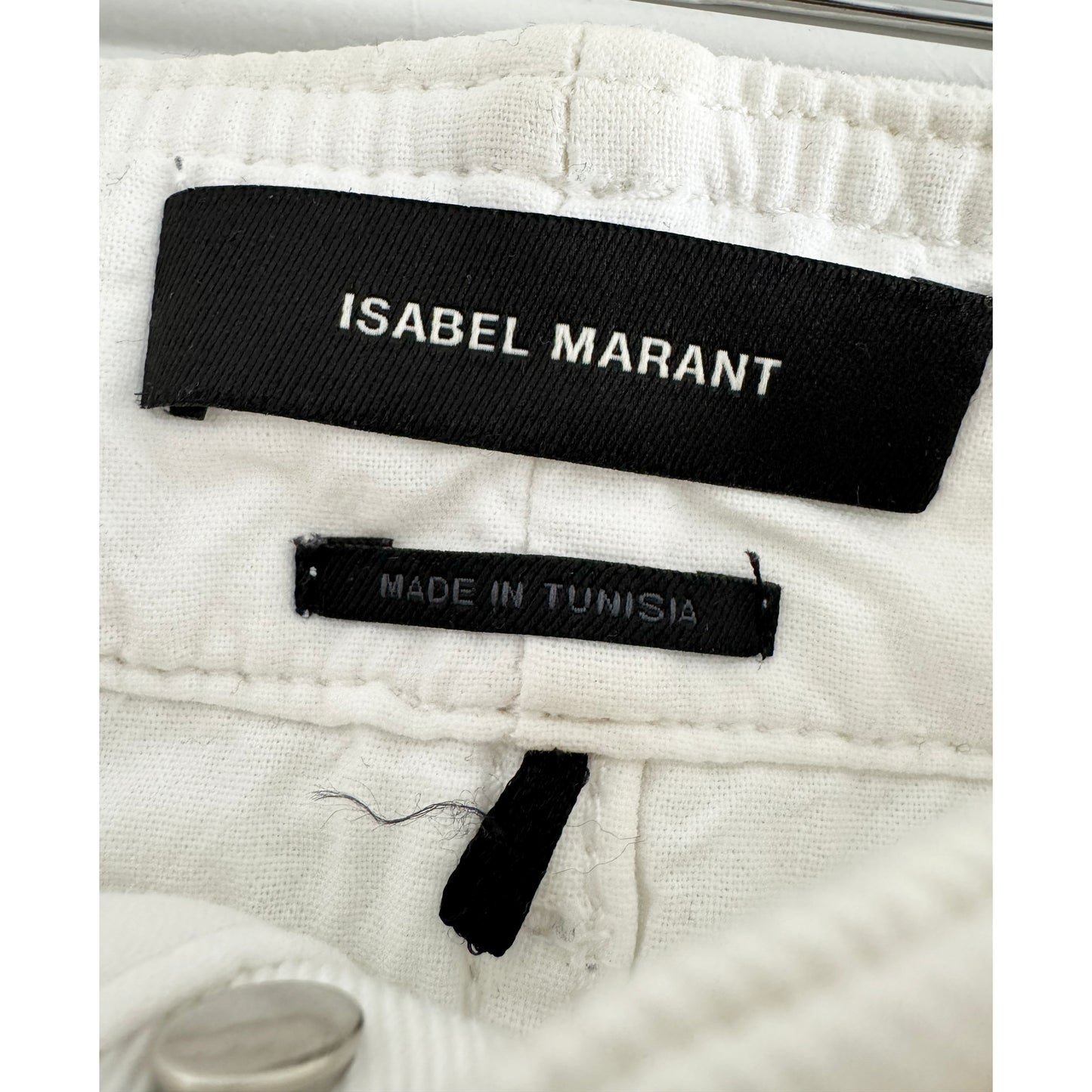 Isabel Marant "Niliane" Jeans in White, size 36