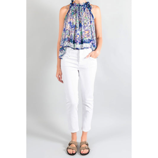 Isabel Marant "Niliane" Jeans in White, size 36