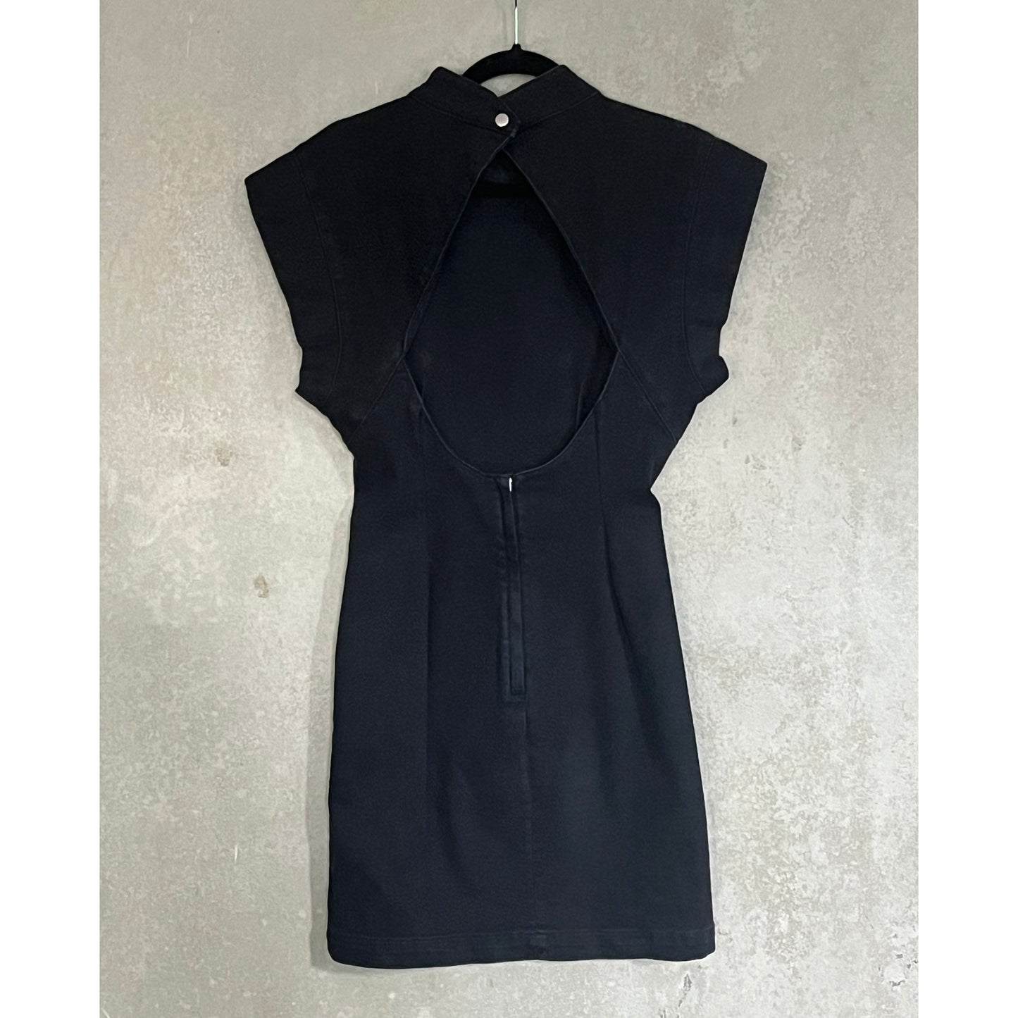 Isabel Marant "Nina" Open Back Dress in Black, size 34