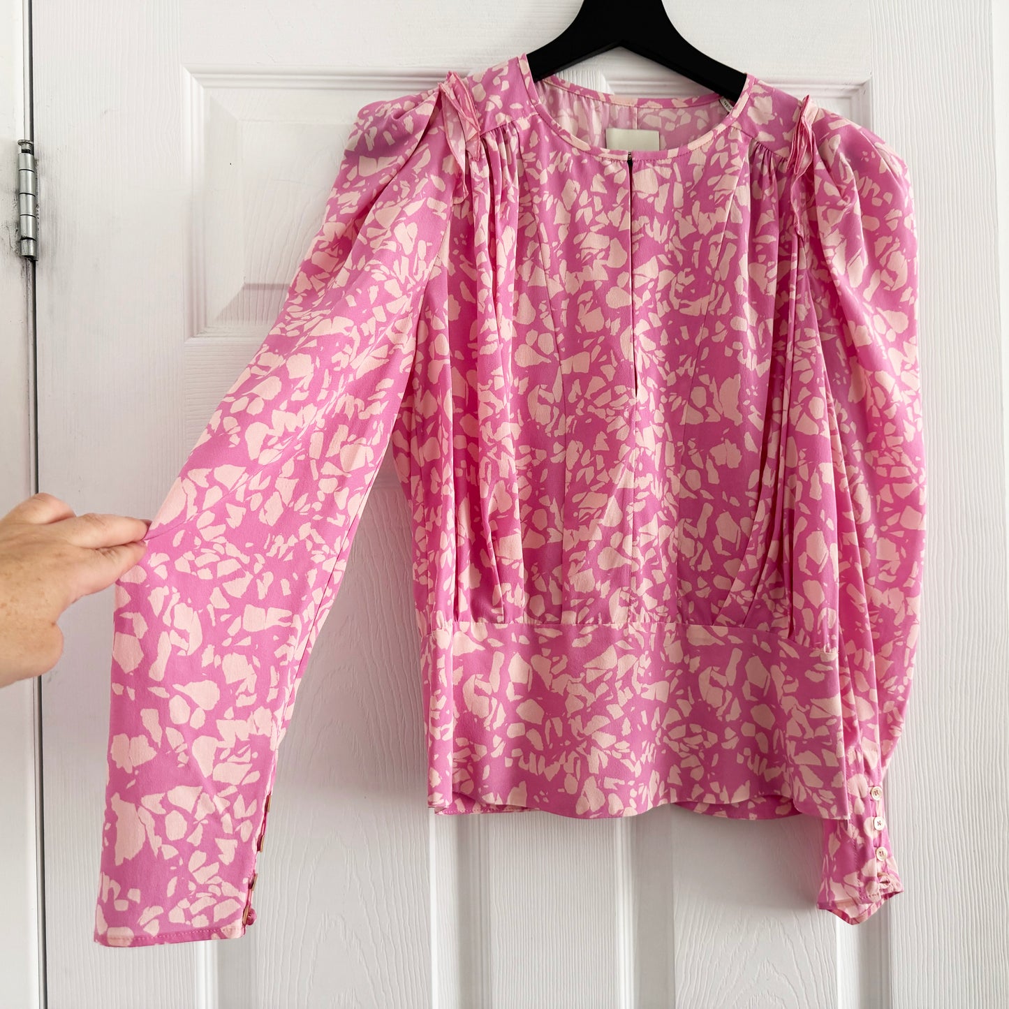 Isabel Marant "Zarga" Blouse in Pink, sie 36?? (fits size 2)