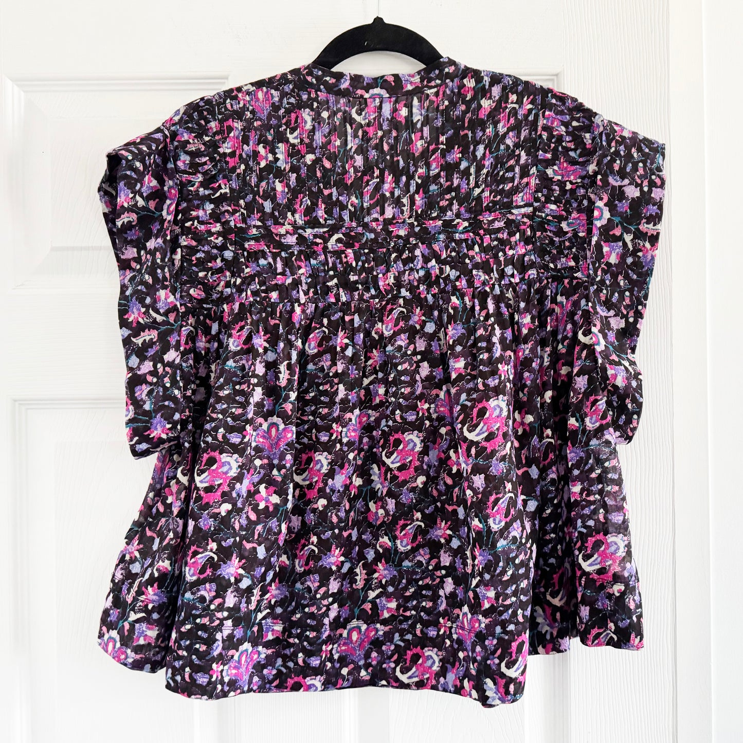 Isabel Marant Etoile "Leaza" Top in Paisley Print, size 38 (fits S-M)