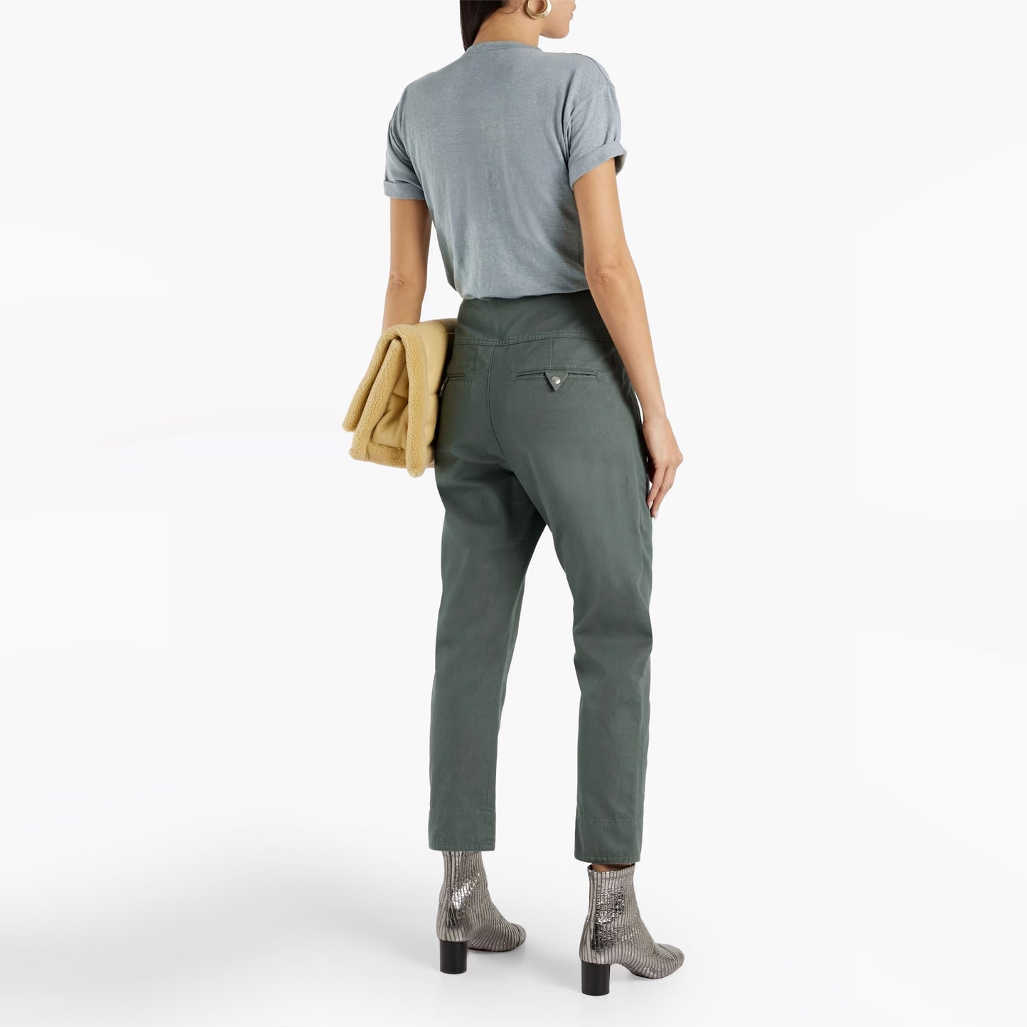 Isabel Marant Etoile "Raluniae" Pant in Green, size 38 (fits size 4)