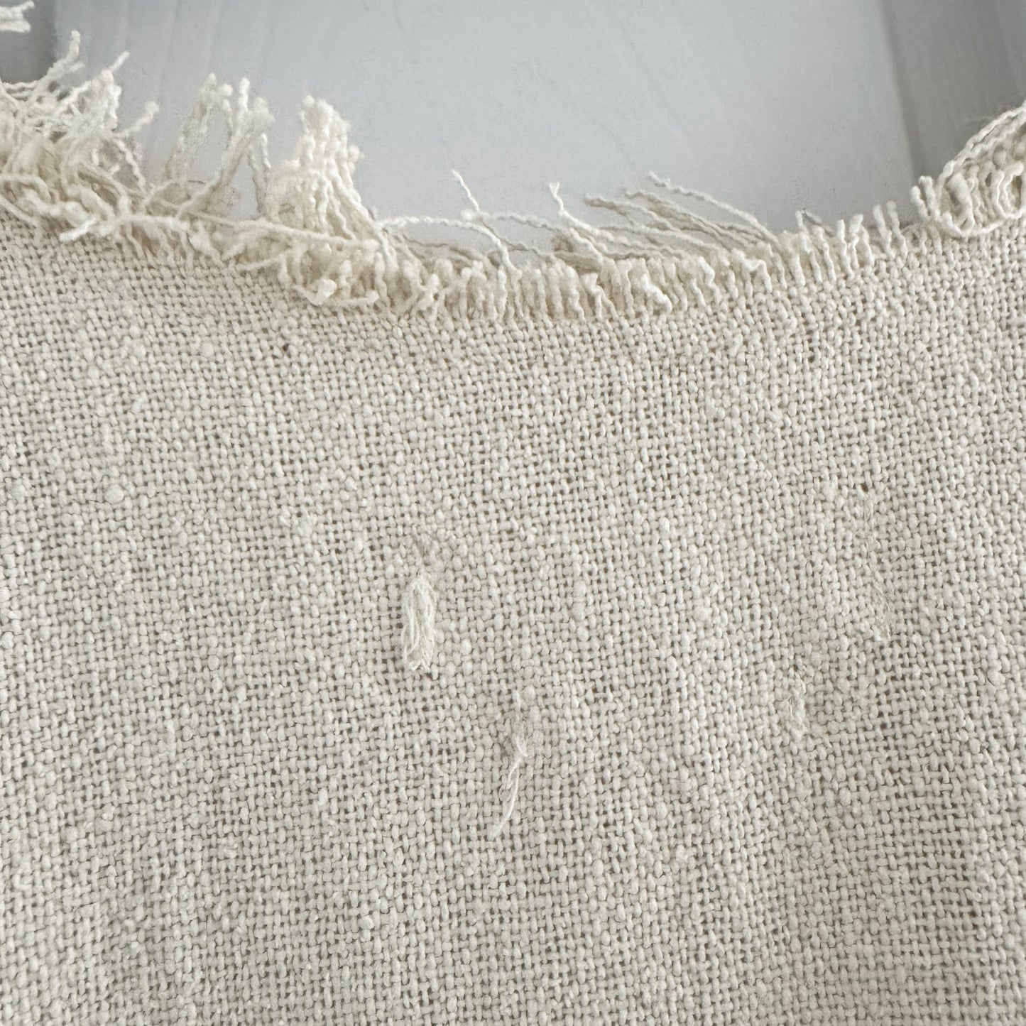 Isabel Marant Etoile Ivory Silk Dress w Fringe Trim, size 36