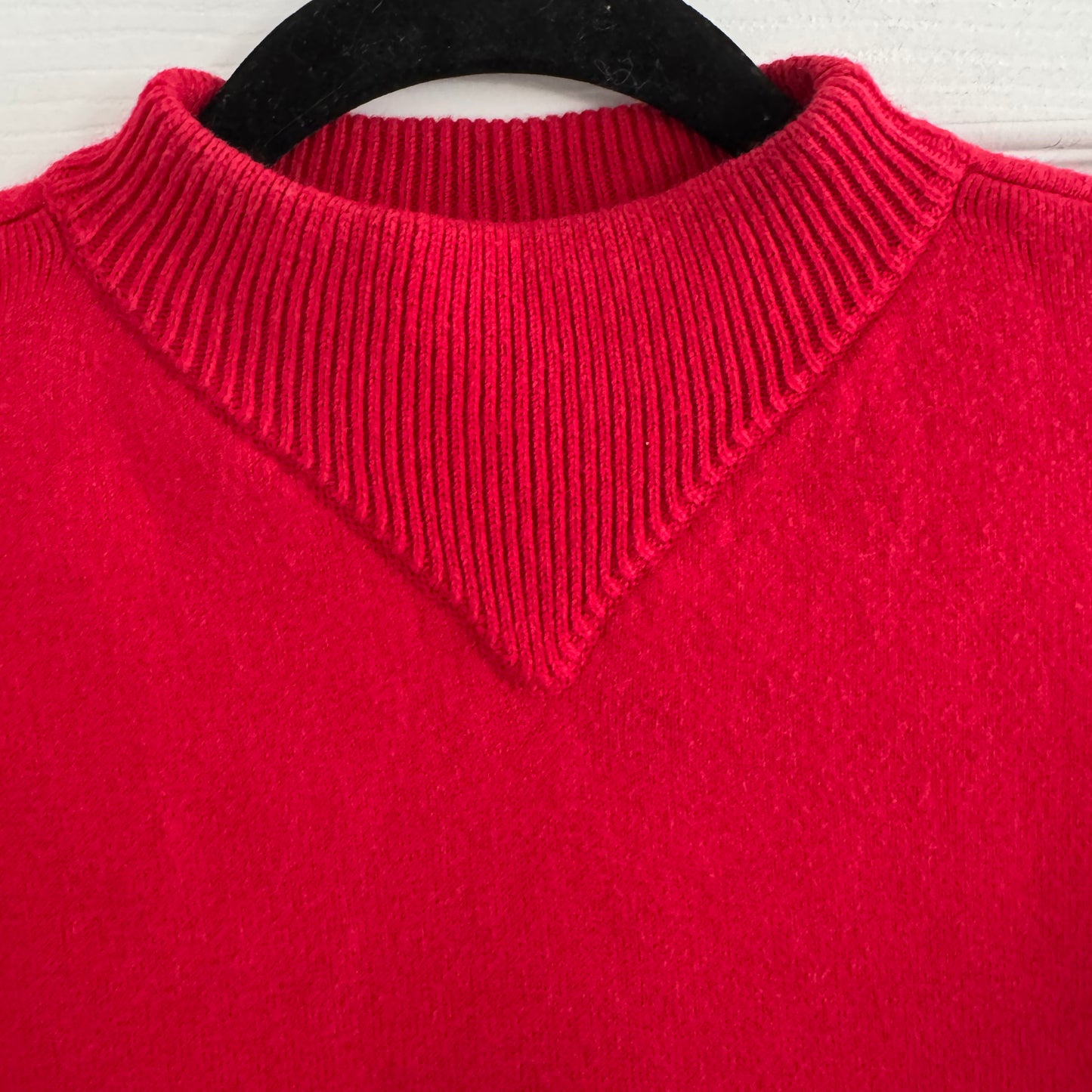 Isabel Marant Etoile Mock Neck Sweater in Red, size 40 (Medium ish)