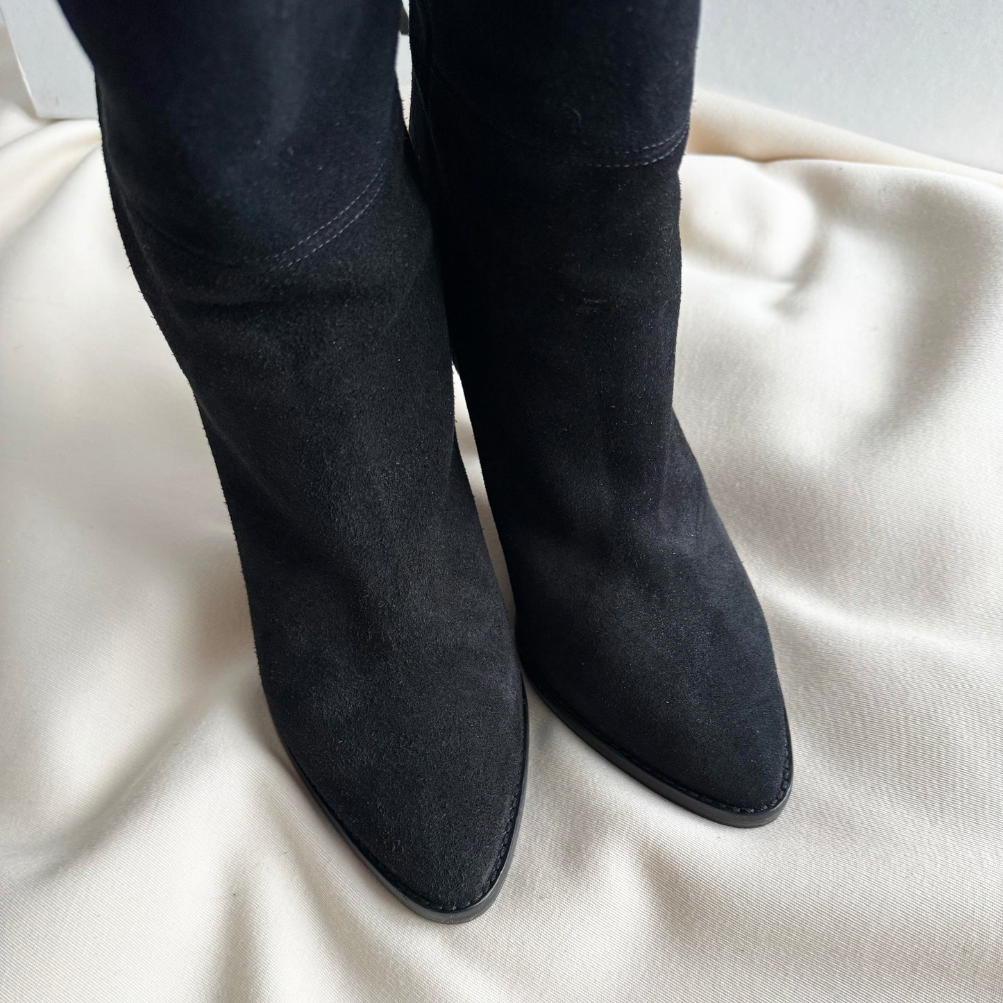 Isabel Marant "Ririo" Black Suede Boots, size 40