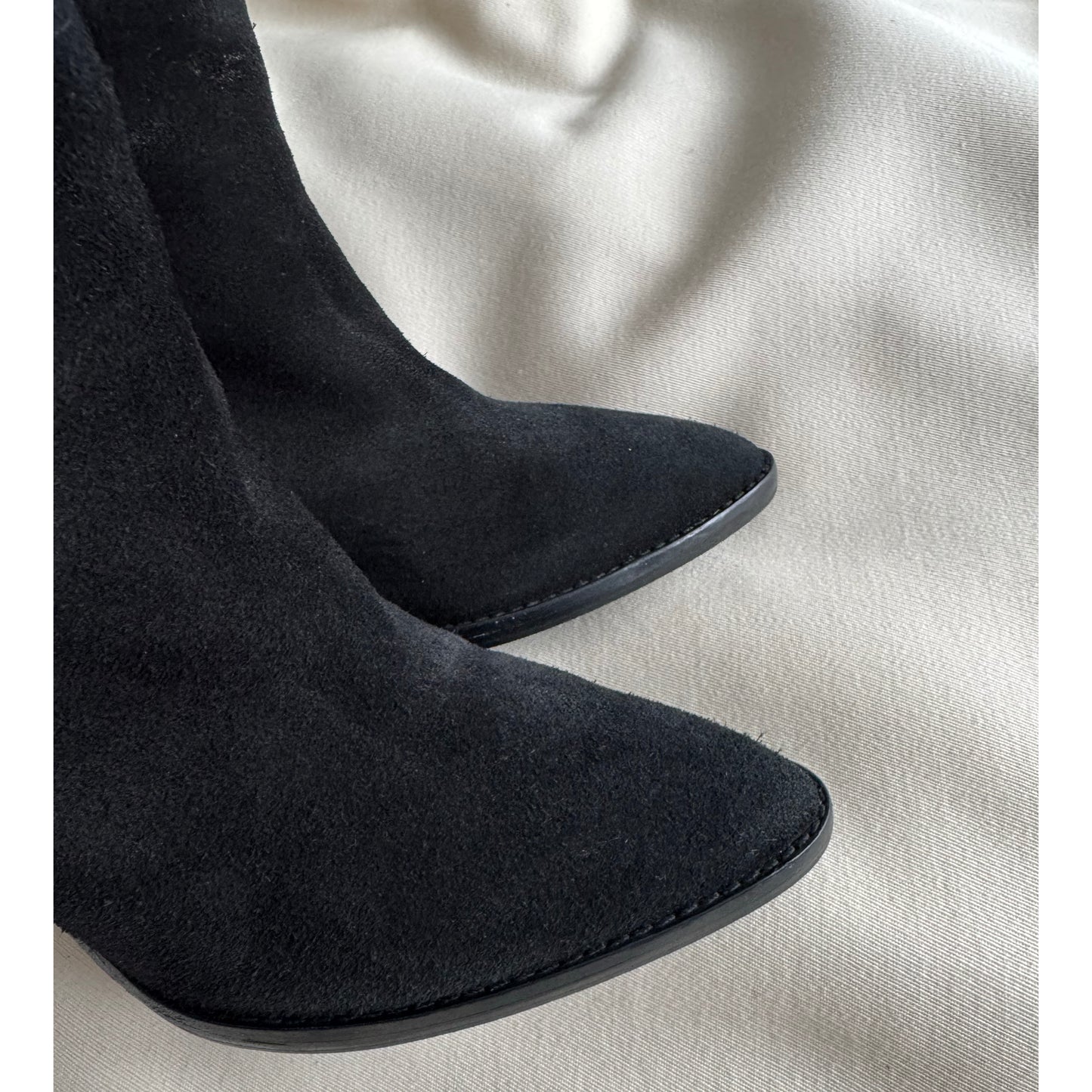 Isabel Marant "Ririo" Black Suede Boots, size 40