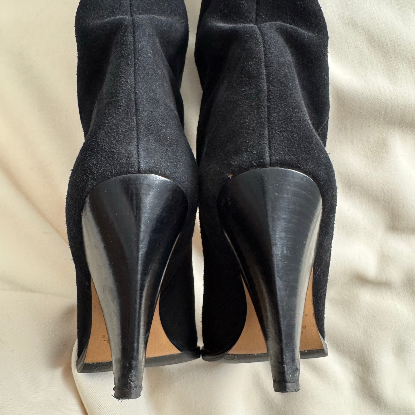 Isabel Marant "Ririo" Black Suede Boots, size 40