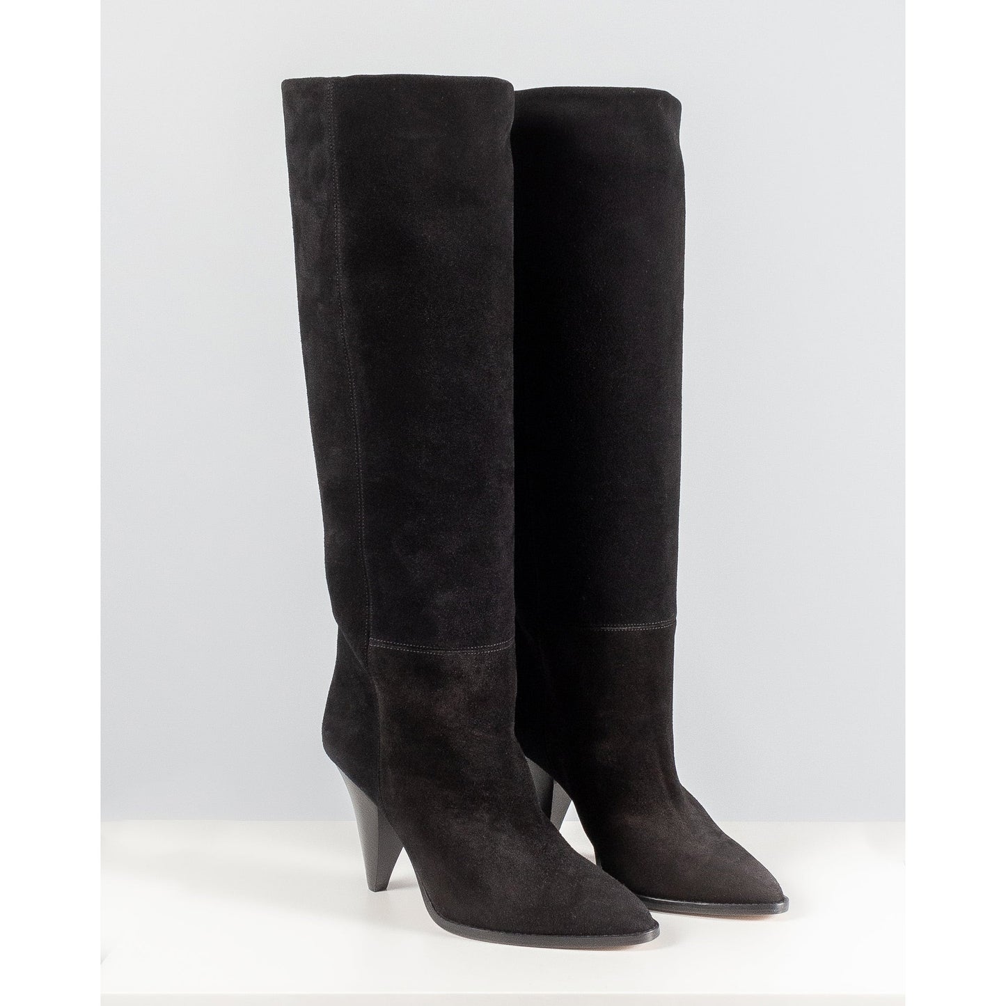 Isabel Marant "Ririo" Black Suede Boots, size 40