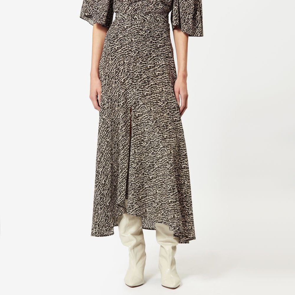 Isabel Marant "Sakura" Printed Silk Skirt, size 34 (fits size 0)