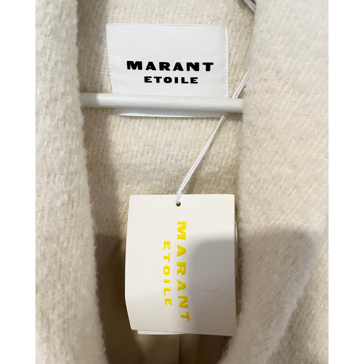 Isabel Marant Etoile "Sharon" Coat in Ecru, size 42 (fits 8/10)