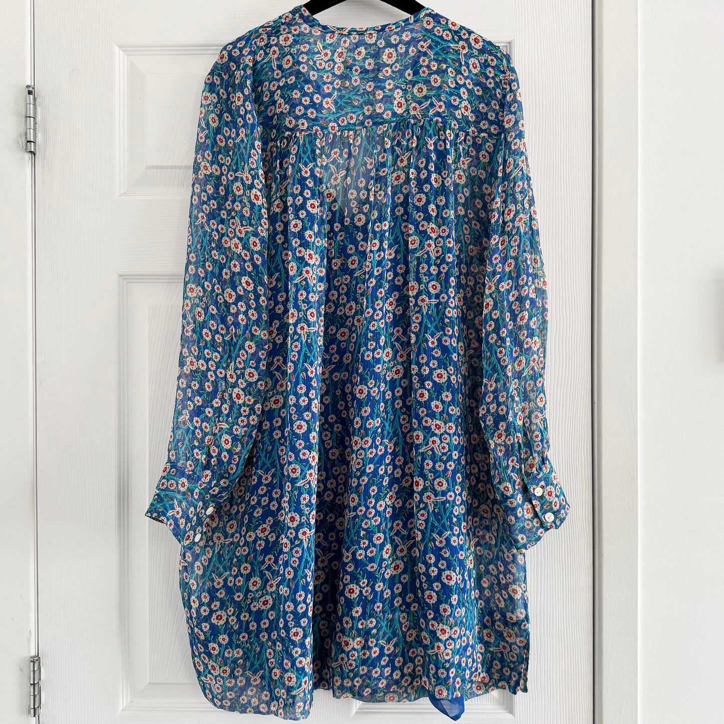 Blouse en soie imprimée Isabel Marant Etoile "Serim", taille 38