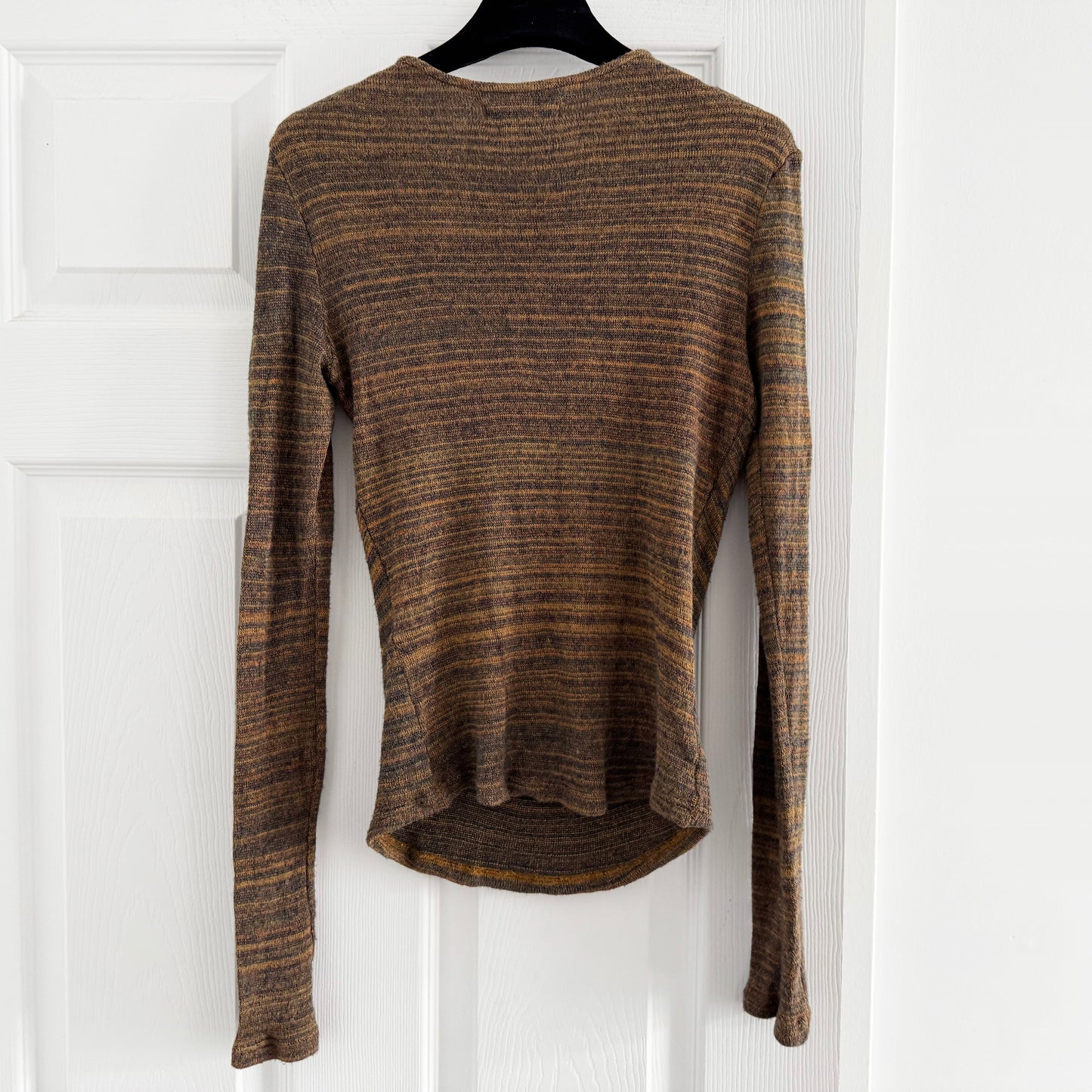 Isabel Marant Etoile "Jeneth" Top in Brown, size 38 (fits size 4/6 ish)