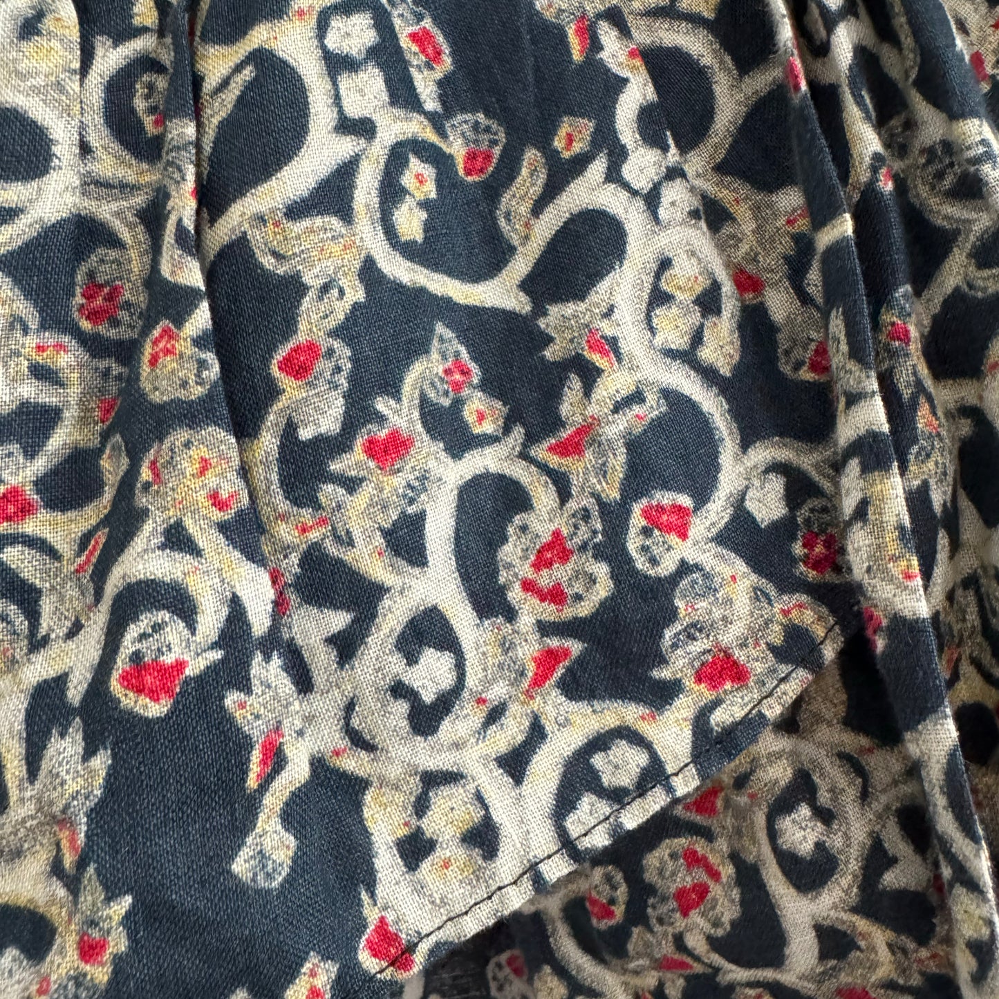 Jupe portefeuille imprimée Isabel Marant Etoile "Tempster", taille 38 (taille 4)